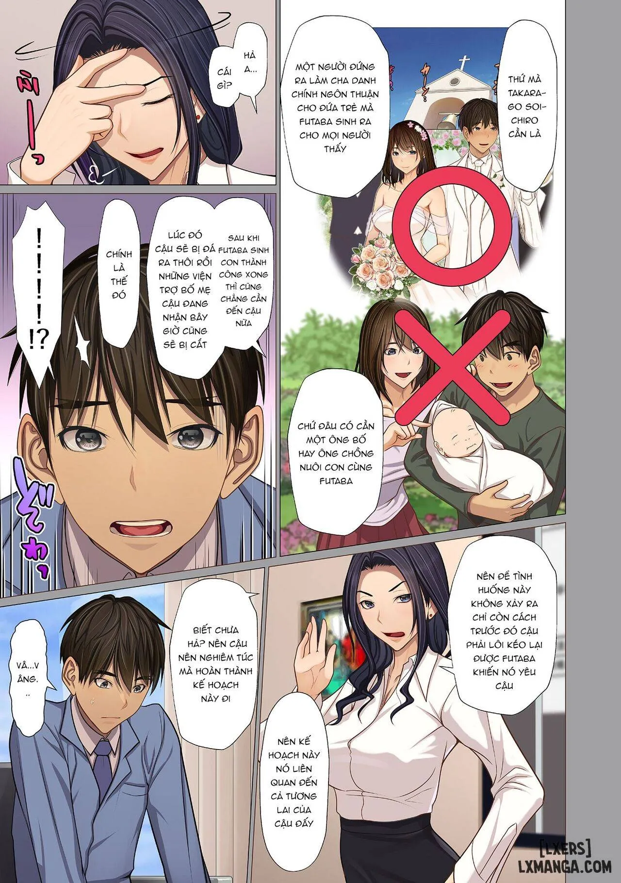 HentaiVN.net - Ảnh 7 - Tôi đã kết hôn trong một gia đình giàu có ~tất cả phụ nữ trong gia đình ngoại trừ vợ tôi là của tôi~ [Fugou Ichizoku no Muko ~Tsuma Igai Zenin Ore no Onna~ ; I married into a wealthy family ~All the women in the family except my wife are mine~] - Chapter 4