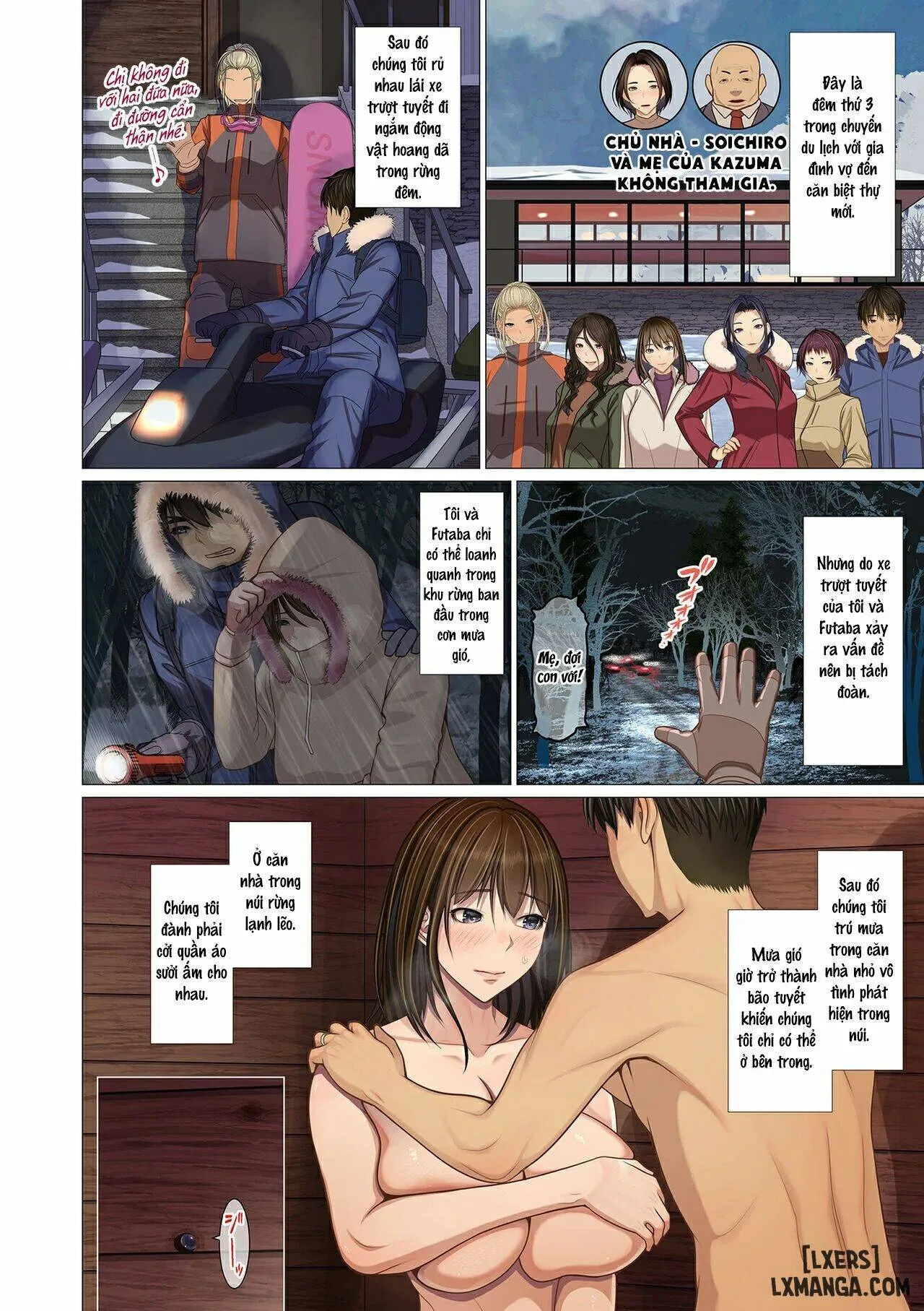 HentaiVN.net - Ảnh 18 - Tôi đã kết hôn trong một gia đình giàu có ~tất cả phụ nữ trong gia đình ngoại trừ vợ tôi là của tôi~ [Fugou Ichizoku no Muko ~Tsuma Igai Zenin Ore no Onna~ ; I married into a wealthy family ~All the women in the family except my wife are mine~] - Chapter 5 END