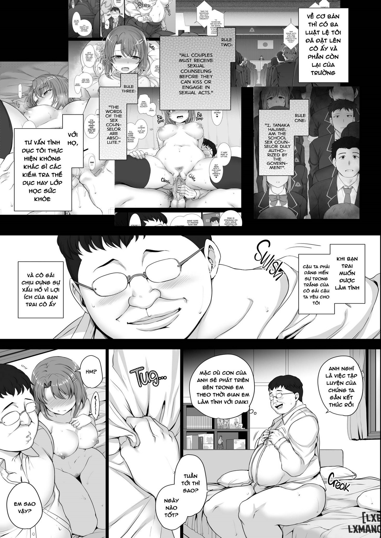 HentaiVN.net - Ảnh 11 - Hypnotic Sexual Counseling - Chapter: Reina Kurashiki (Session 2)