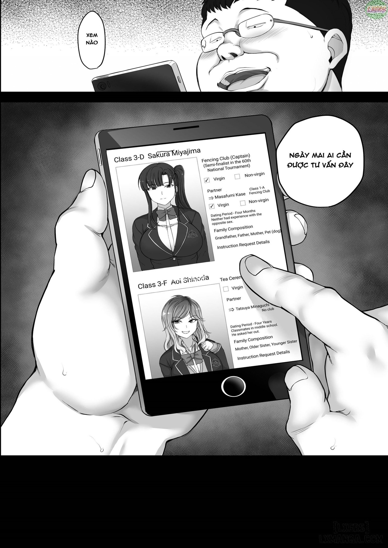 HentaiVN.net - Ảnh 29 - Hypnotic Sexual Counseling - Chapter: Reina Kurashiki (Session 2)