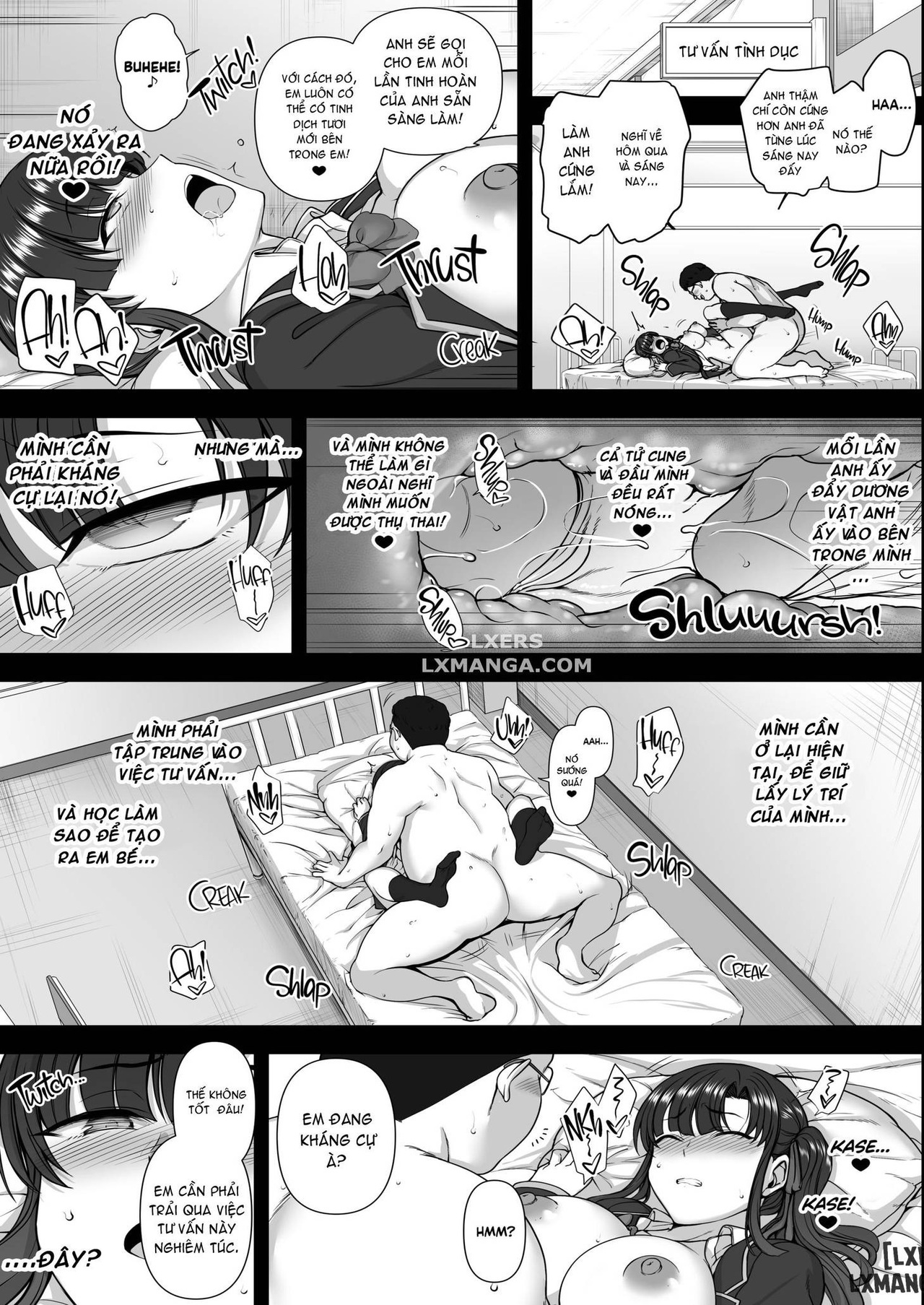 HentaiVN.net - Ảnh 19 - Hypnotic Sexual Counseling - Chapter: Practical Pregnancy Experience Counseling(Session 4.1)
