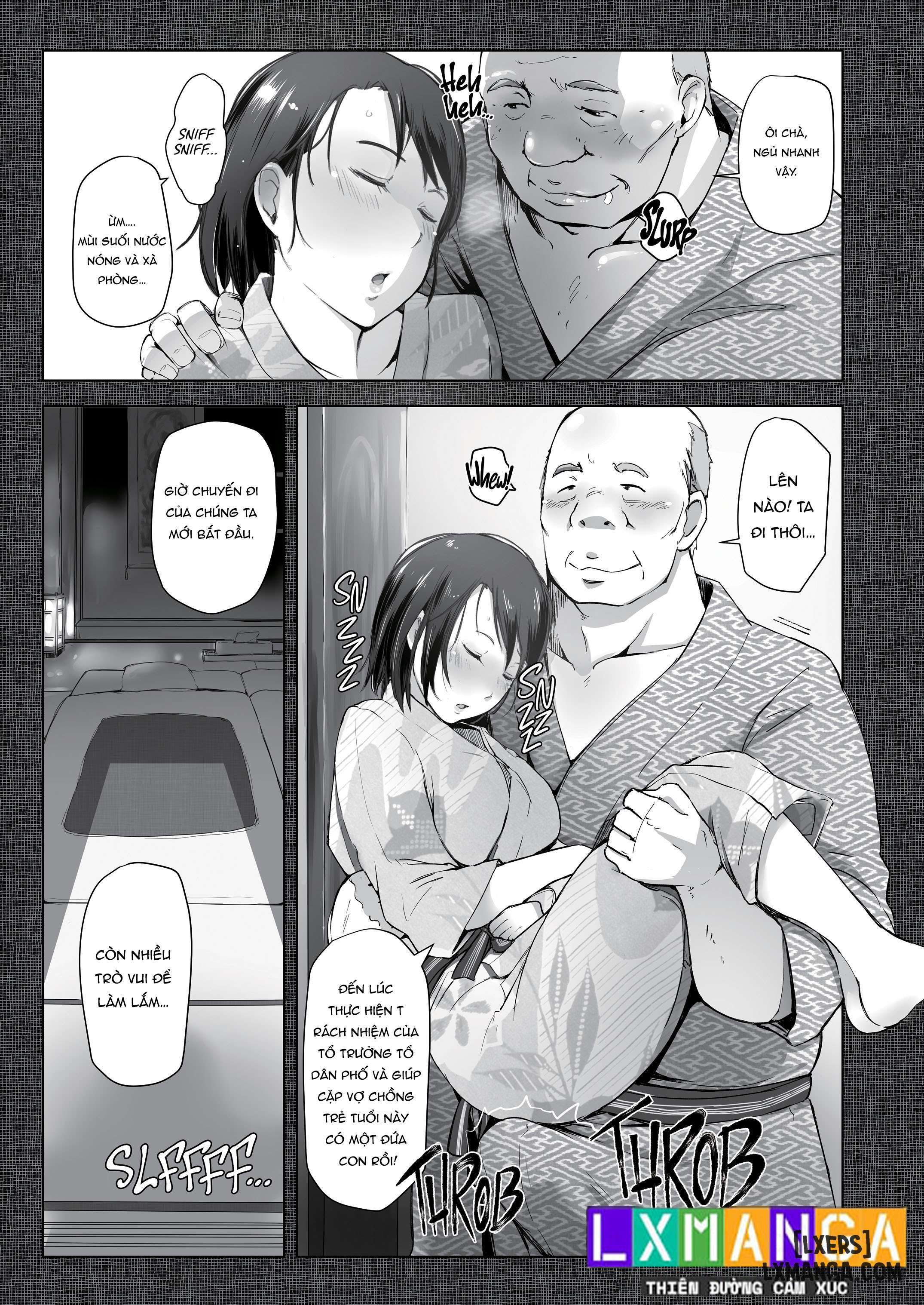 HentaiVN.net - Ảnh 10 - The Housewife and the NTR Onsen Vacation Anthology - Chapter 1