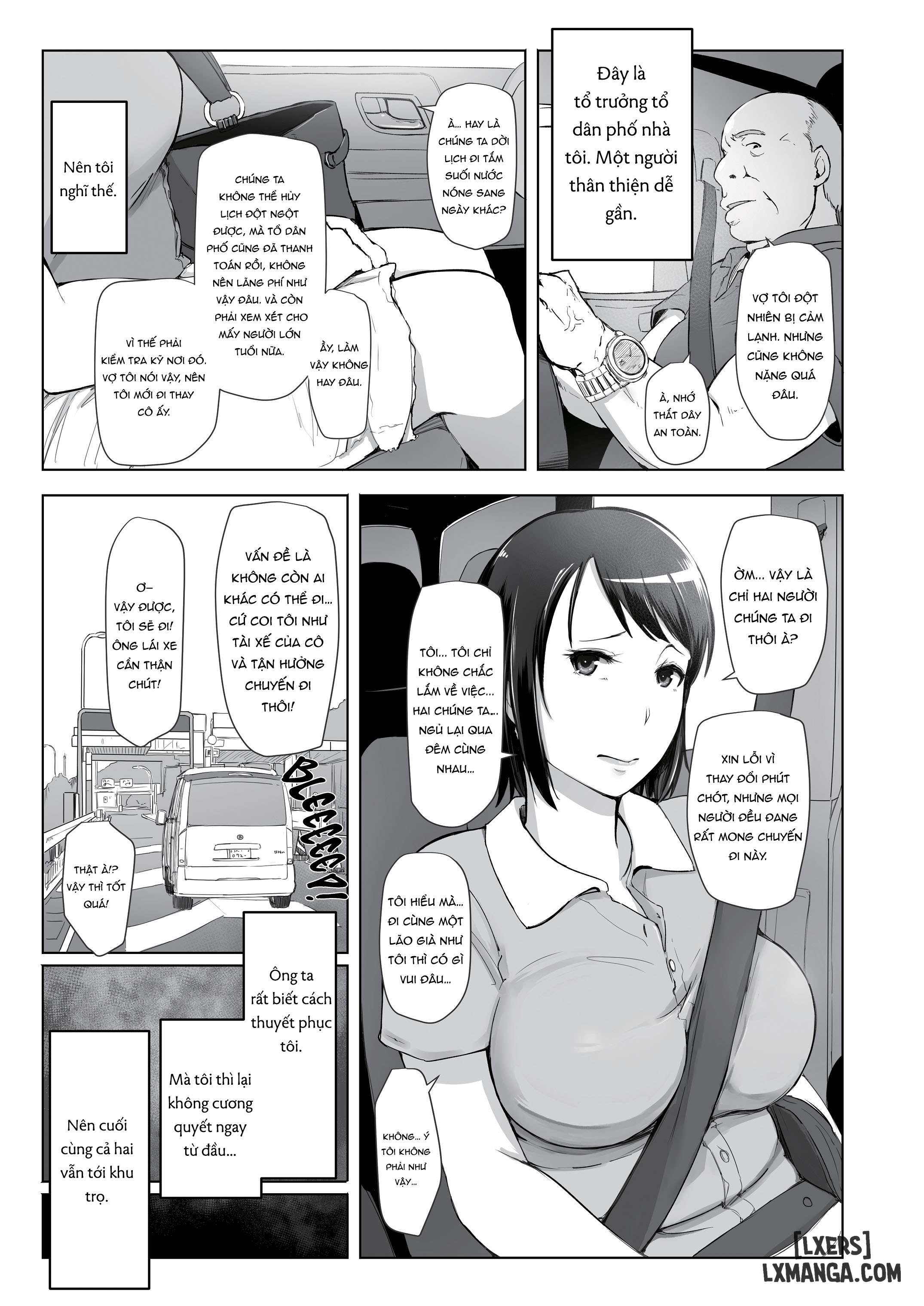 HentaiVN.net - Ảnh 4 - The Housewife and the NTR Onsen Vacation Anthology - Chapter 1