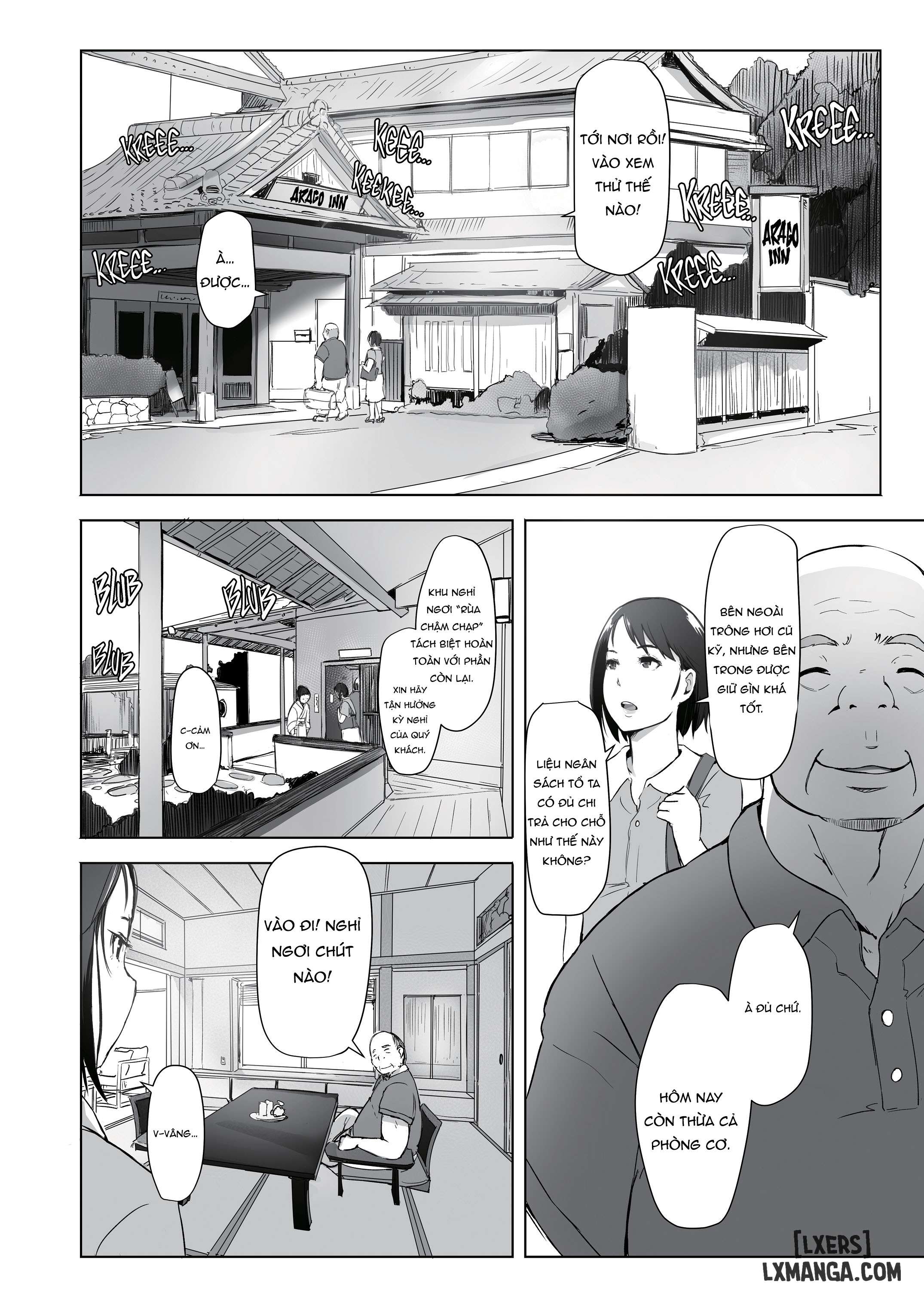 HentaiVN.net - Ảnh 5 - The Housewife and the NTR Onsen Vacation Anthology - Chapter 1