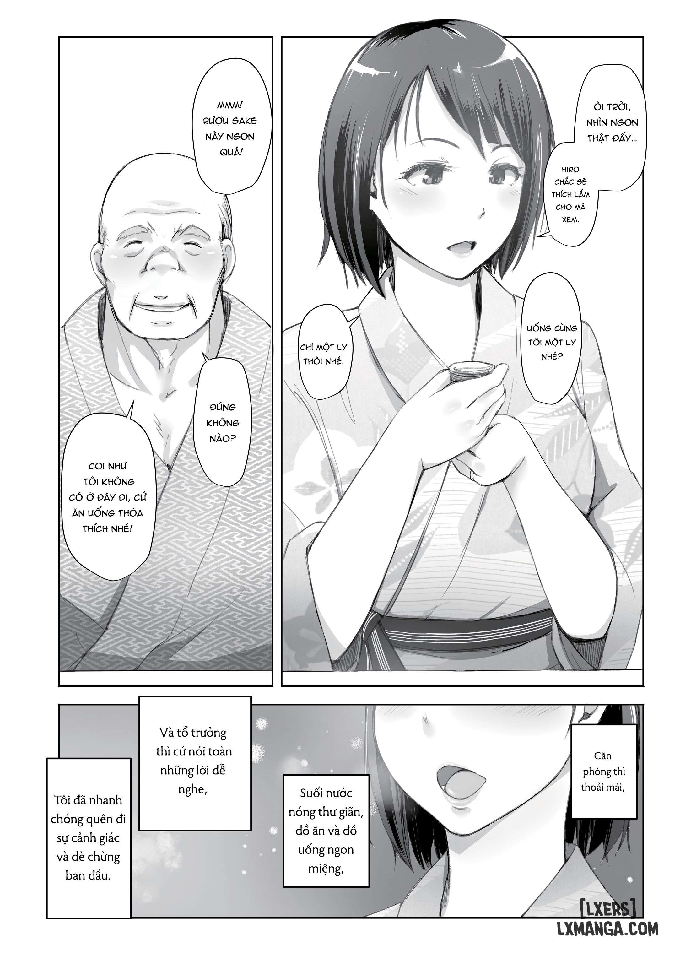HentaiVN.net - Ảnh 7 - The Housewife and the NTR Onsen Vacation Anthology - Chapter 1