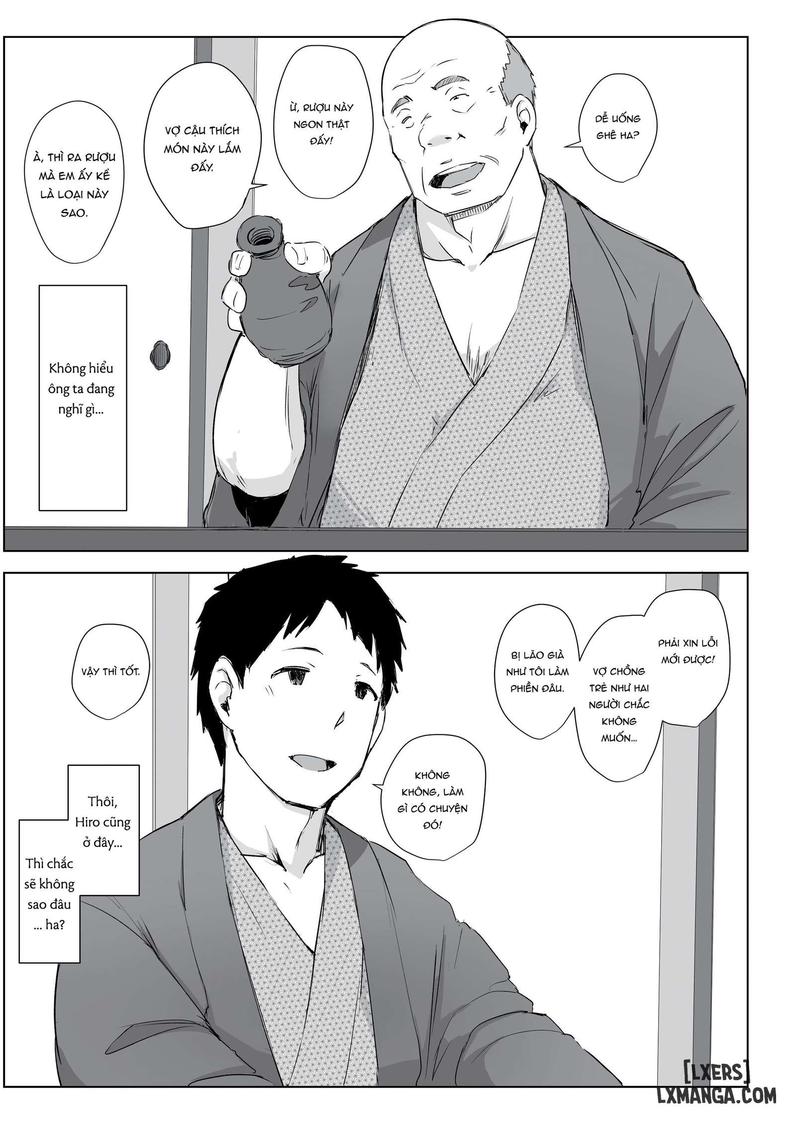 HentaiVN.net - Ảnh 5 - The Housewife and the NTR Onsen Vacation Anthology - Chapter 3
