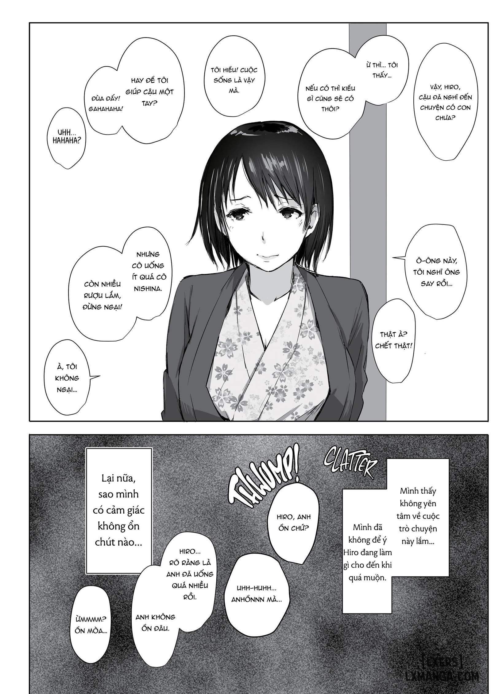 HentaiVN.net - Ảnh 6 - The Housewife and the NTR Onsen Vacation Anthology - Chapter 3