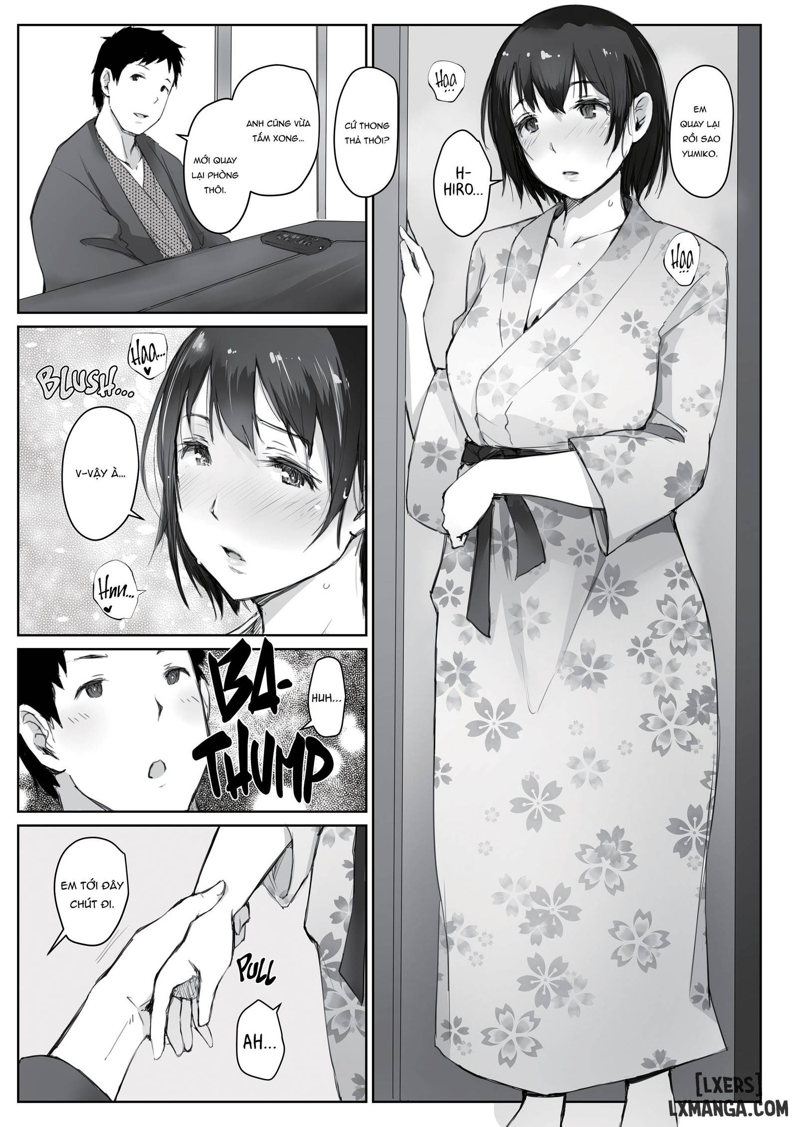 HentaiVN.net - Ảnh 5 - The Housewife and the NTR Onsen Vacation Anthology - Chapter FINAL