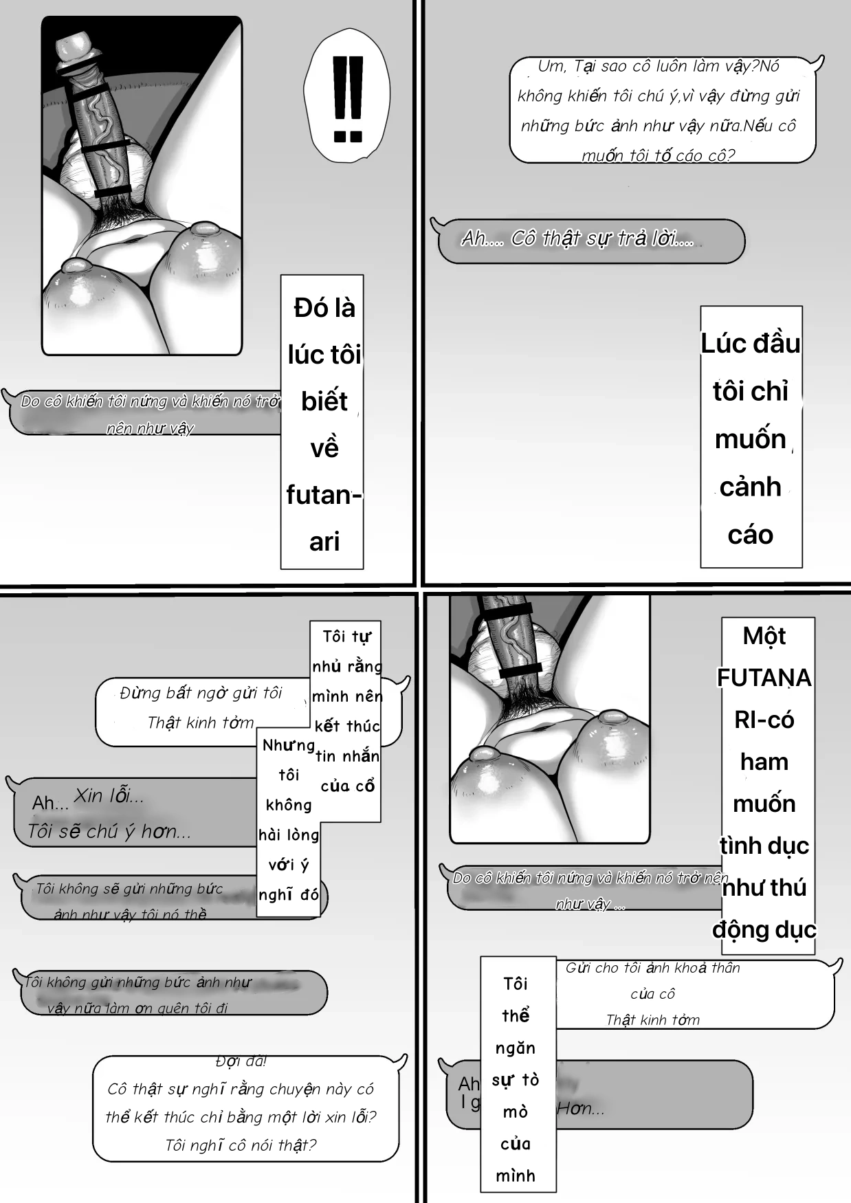 HentaiVN.net - Ảnh 7 - Log of a 35 Year Old, Orgasming From a Futanari’s Huge Penis, Then Getting Divorced - Oneshot