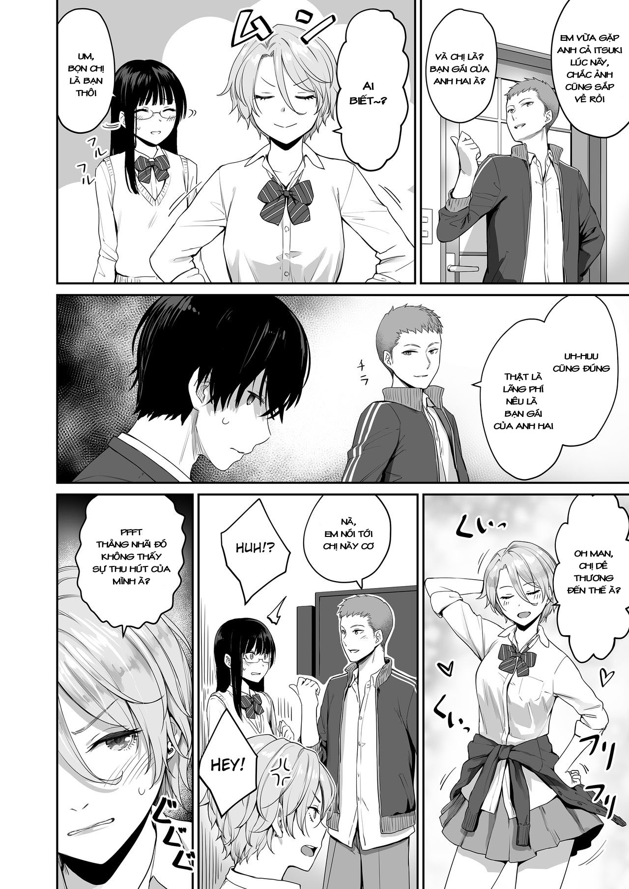 HentaiVN.net - Ảnh 11 - Tôi là người duy nhất không được chịch trong nhà [Boku dake ga Sex Dekinai Ie; I‘m the Only One That Can’t Get Laid in This House] - Chap 1