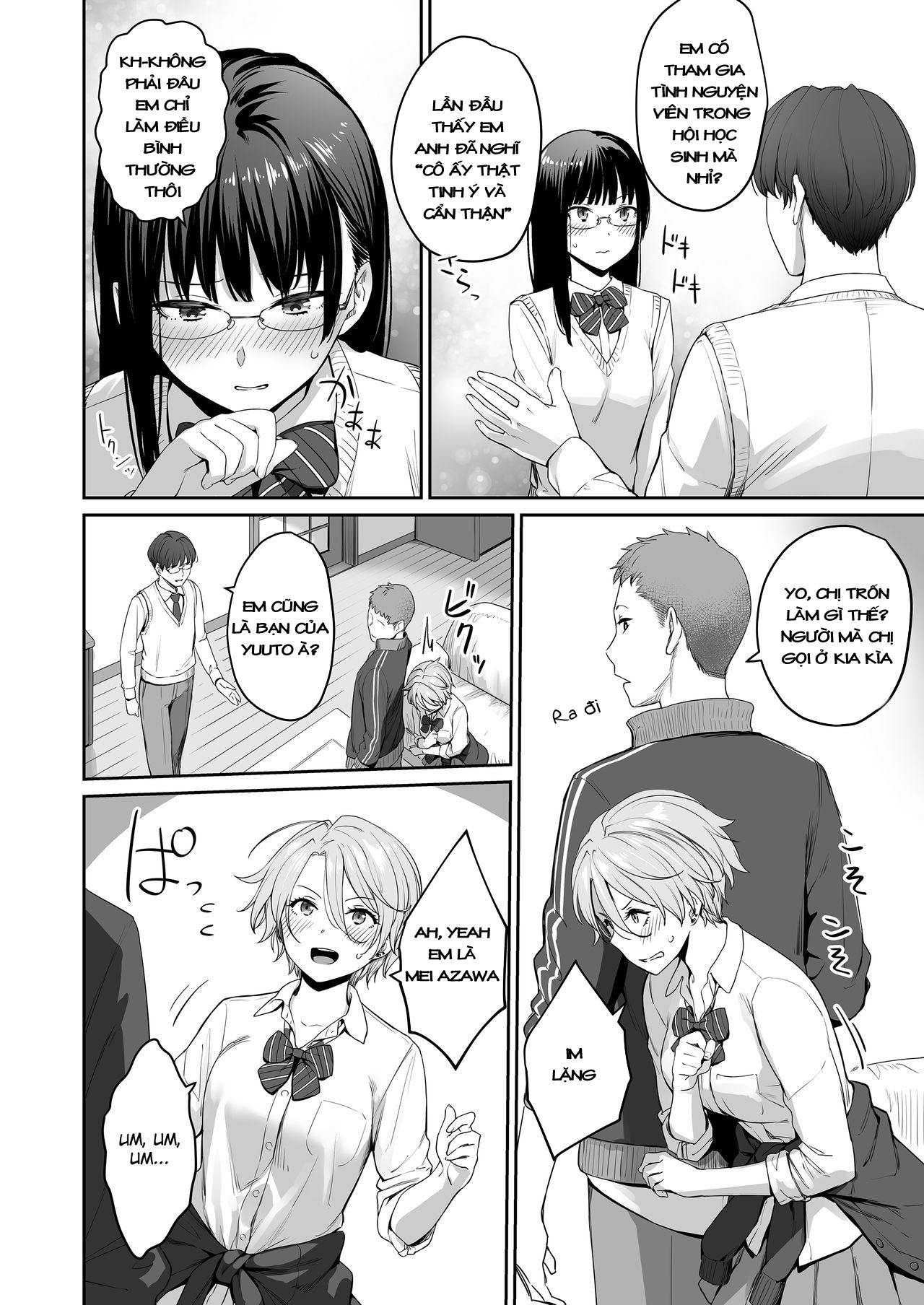 HentaiVN.net - Ảnh 13 - Tôi là người duy nhất không được chịch trong nhà [Boku dake ga Sex Dekinai Ie; I‘m the Only One That Can’t Get Laid in This House] - Chap 1