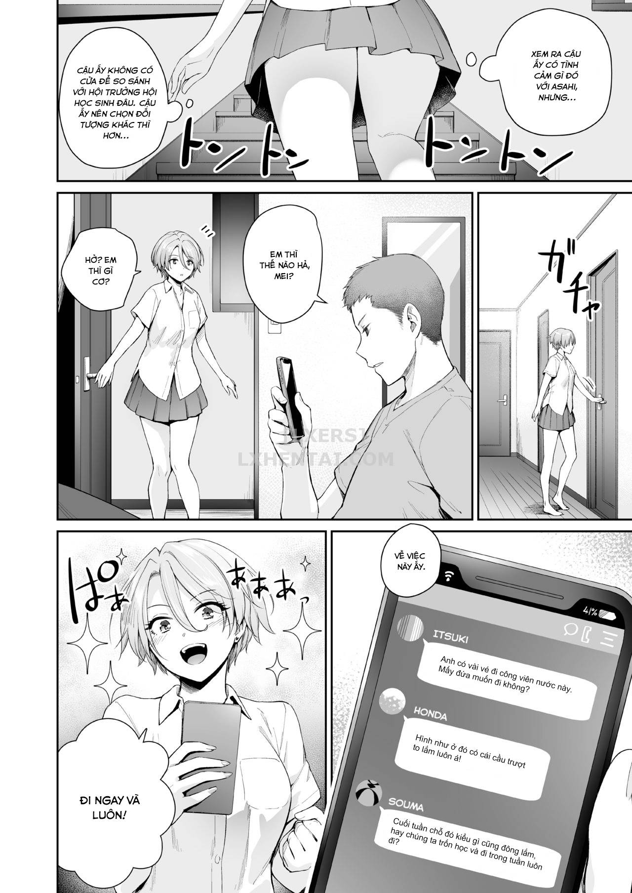 HentaiVN.net - Ảnh 25 - Tôi là người duy nhất không được chịch trong nhà [Boku dake ga Sex Dekinai Ie; I‘m the Only One That Can’t Get Laid in This House] - Chap 2