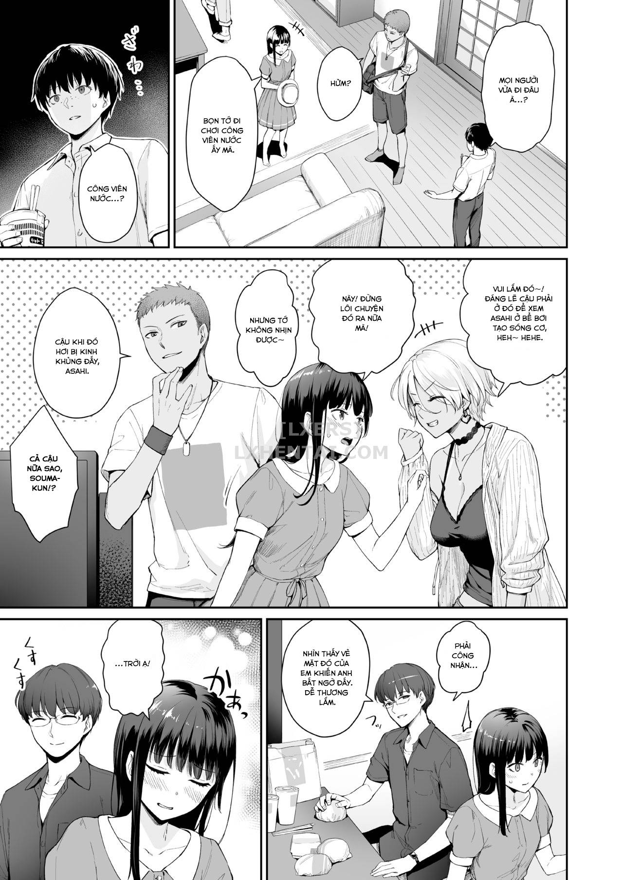 HentaiVN.net - Ảnh 34 - Tôi là người duy nhất không được chịch trong nhà [Boku dake ga Sex Dekinai Ie; I‘m the Only One That Can’t Get Laid in This House] - Chap 2