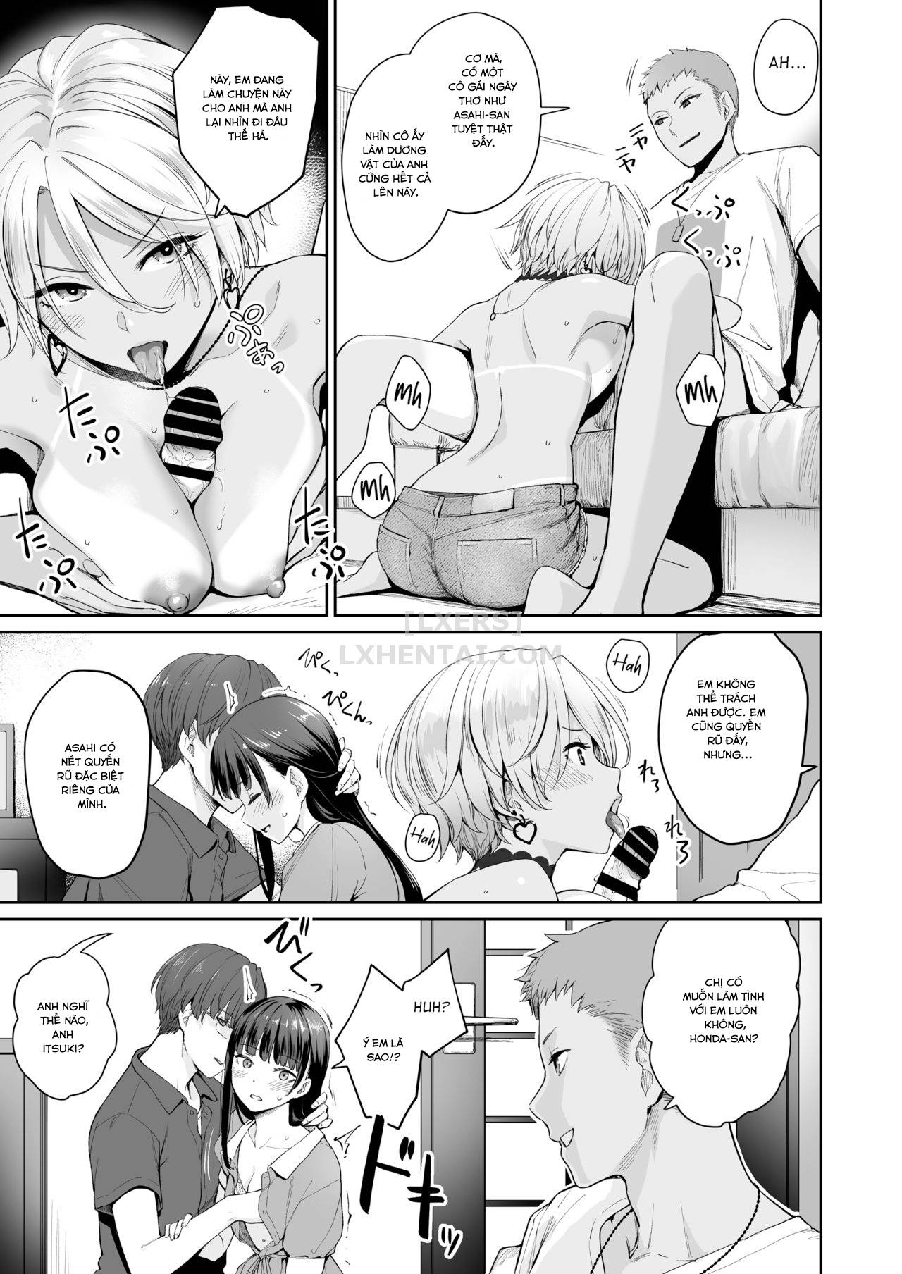 HentaiVN.net - Ảnh 42 - Tôi là người duy nhất không được chịch trong nhà [Boku dake ga Sex Dekinai Ie; I‘m the Only One That Can’t Get Laid in This House] - Chap 2