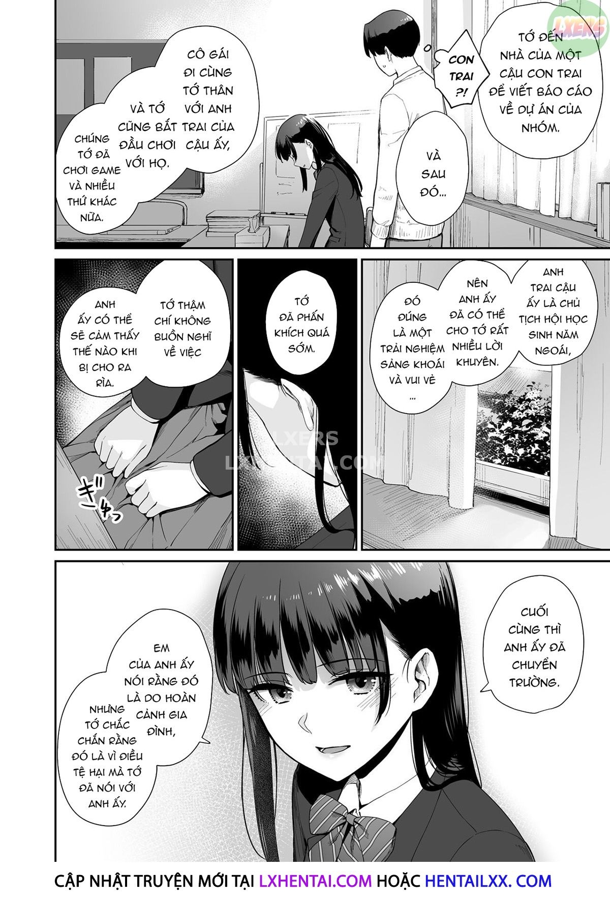 HentaiVN.net - Ảnh 38 - Tôi là người duy nhất không được chịch trong nhà [Boku dake ga Sex Dekinai Ie; I‘m the Only One That Can’t Get Laid in This House] - Chap 3