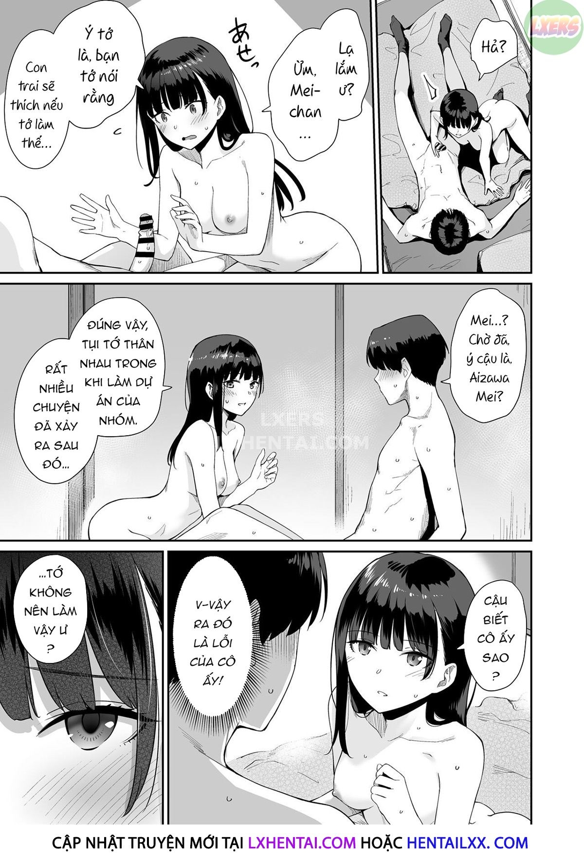 HentaiVN.net - Ảnh 61 - Tôi là người duy nhất không được chịch trong nhà [Boku dake ga Sex Dekinai Ie; I‘m the Only One That Can’t Get Laid in This House] - Chap 3