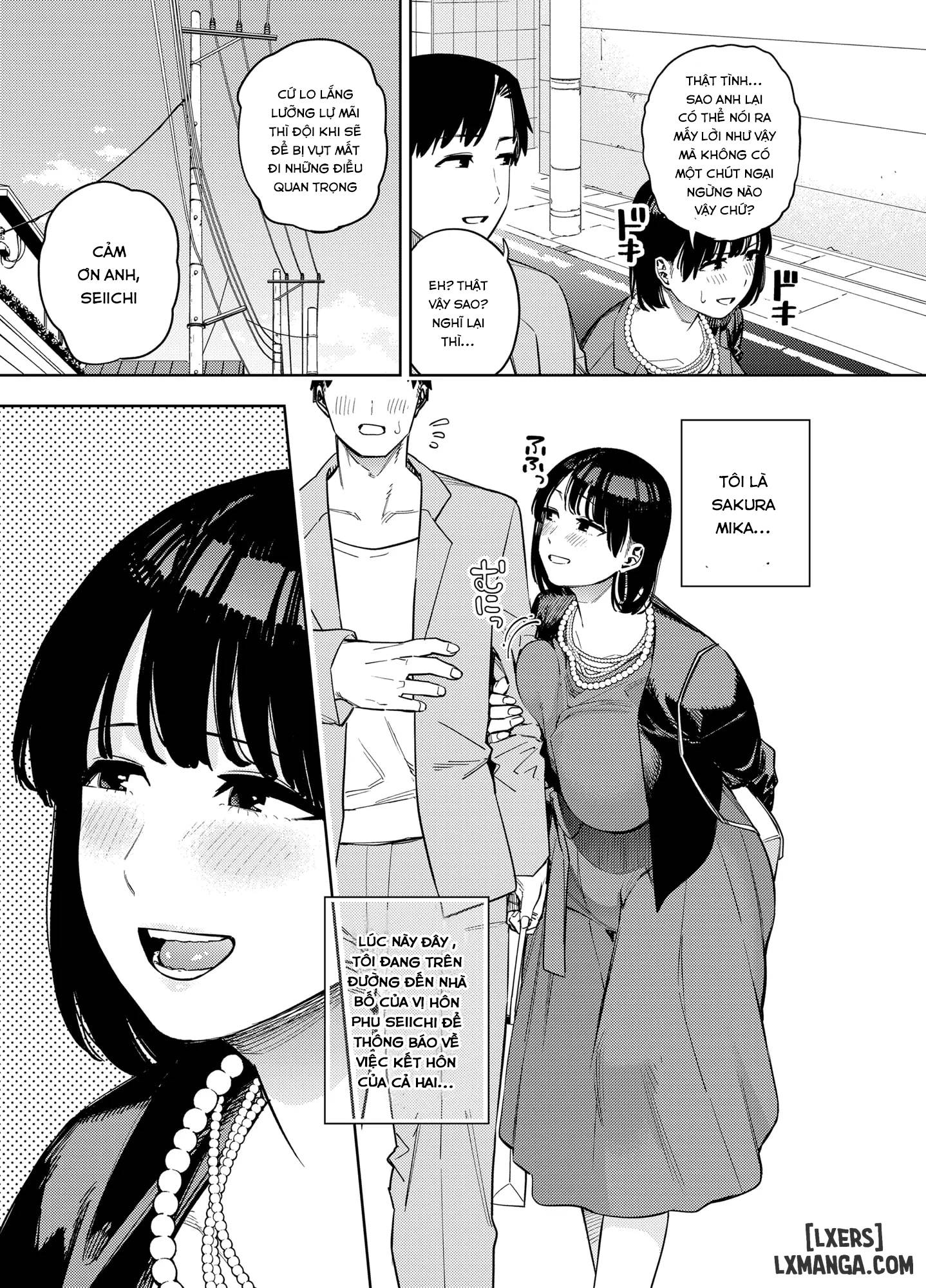 HentaiVN.net - Ảnh 3 - Gifu ni daka reru tsuma Mika-hen - Chap 1