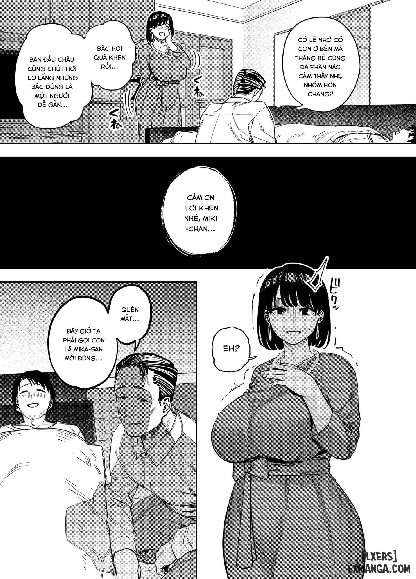 HentaiVN.net - Ảnh 9 - Gifu ni daka reru tsuma Mika-hen - Chap 1