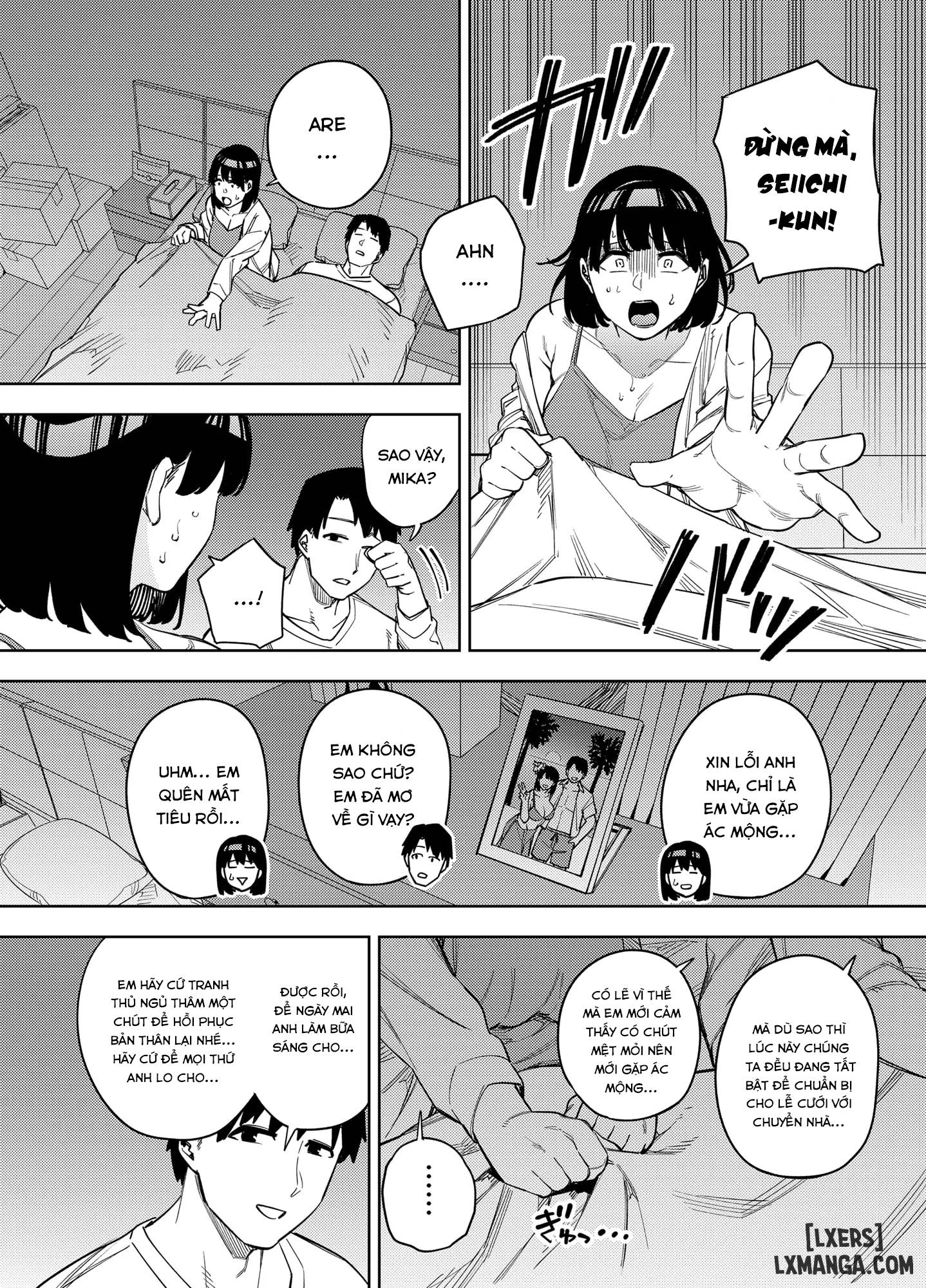 HentaiVN.net - Ảnh 4 - Gifu ni daka reru tsuma Mika-hen - Chap 2