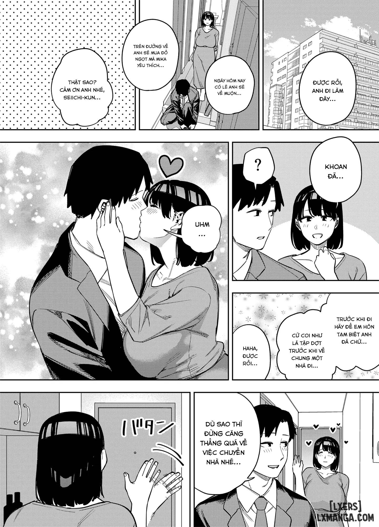 HentaiVN.net - Ảnh 8 - Gifu ni daka reru tsuma Mika-hen - Chap 2