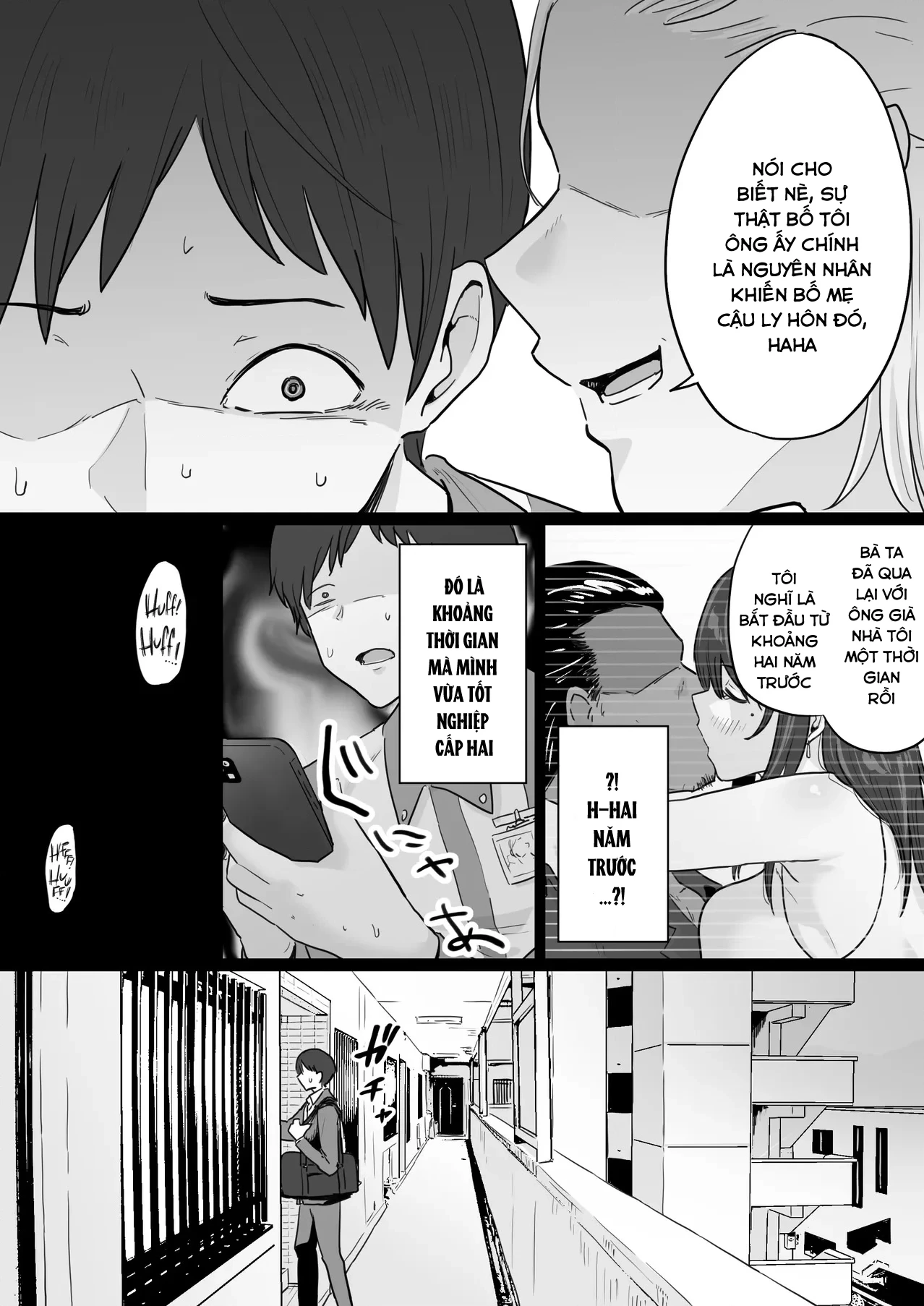 HentaiVN.net - Ảnh 11 - Houkai Kazoku - Hahaoya ga Yakuza to no Sex ni Hamatta Hanashi - Chapter 1