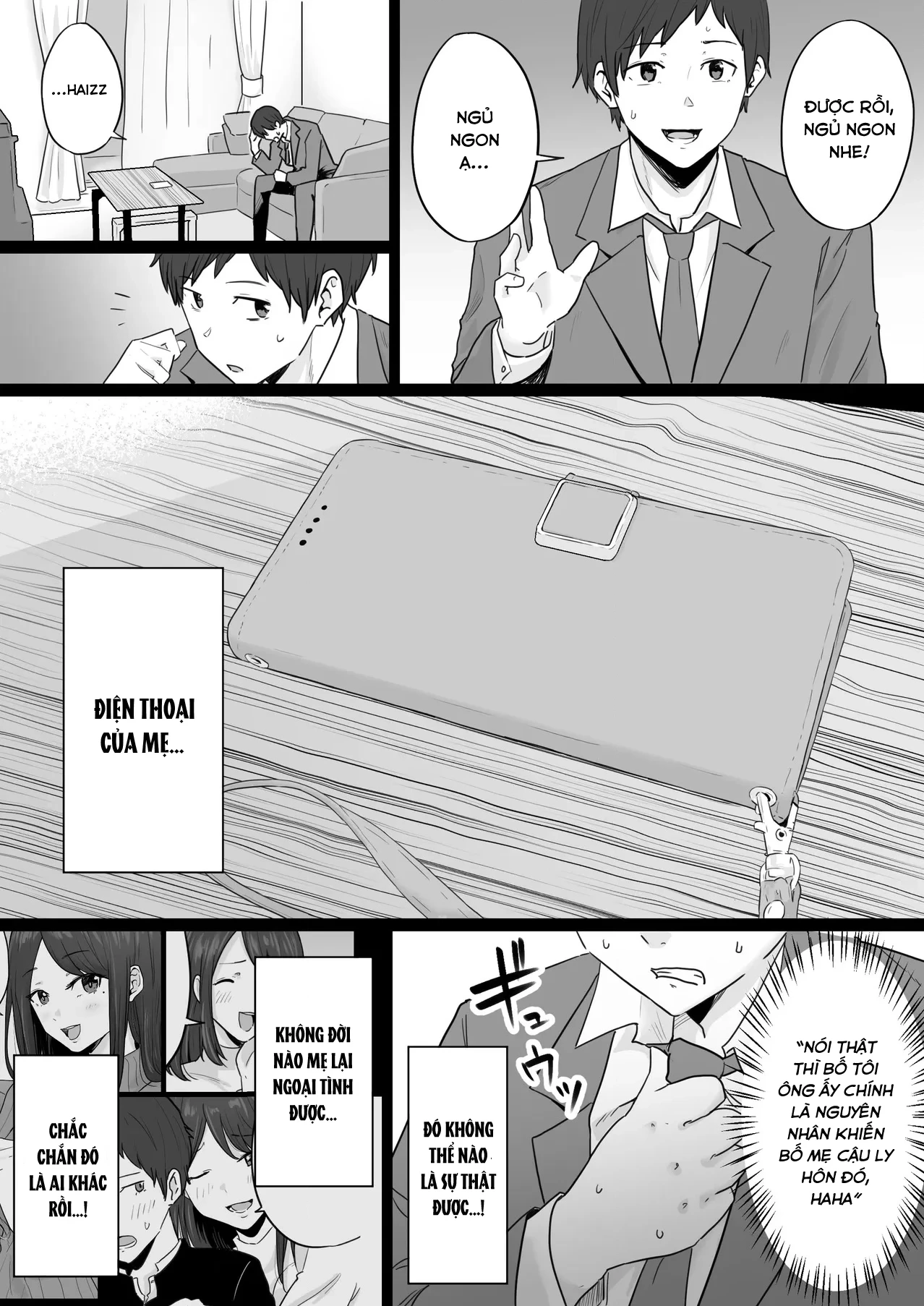 HentaiVN.net - Ảnh 13 - Houkai Kazoku - Hahaoya ga Yakuza to no Sex ni Hamatta Hanashi - Chapter 1