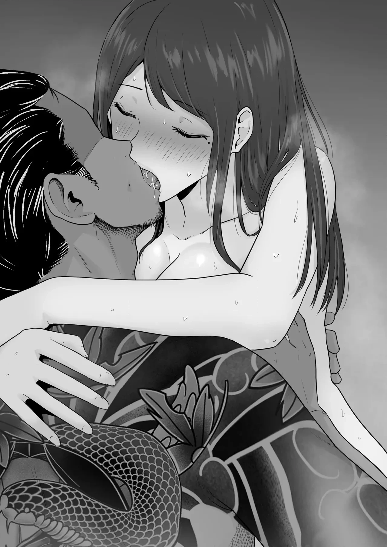 HentaiVN.net - Ảnh 40 - Houkai Kazoku - Hahaoya ga Yakuza to no Sex ni Hamatta Hanashi - Chapter 1