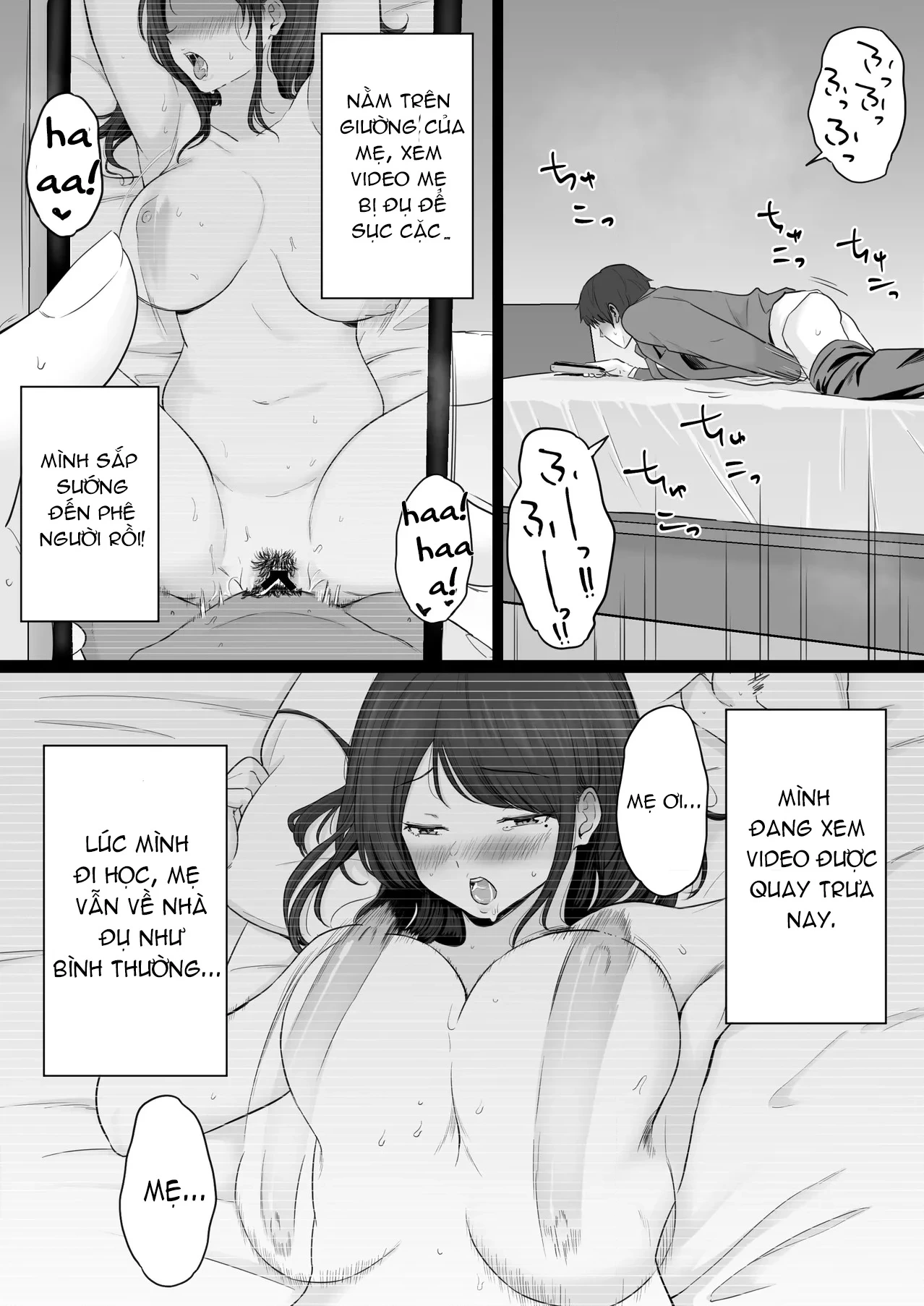 HentaiVN.net - Ảnh 14 - Houkai Kazoku - Hahaoya ga Yakuza to no Sex ni Hamatta Hanashi - Chapter 2