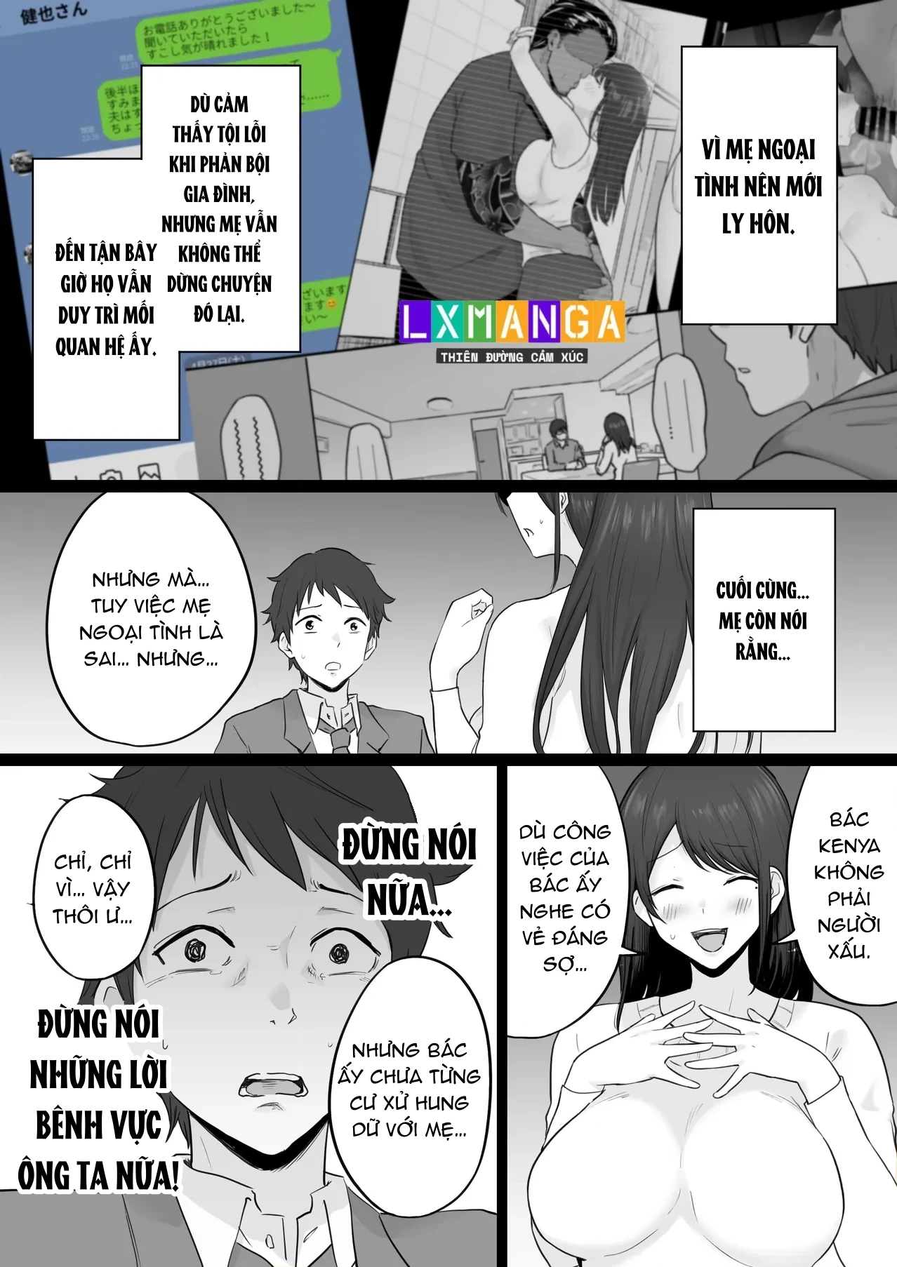 HentaiVN.net - Ảnh 20 - Houkai Kazoku - Hahaoya ga Yakuza to no Sex ni Hamatta Hanashi - Chapter 2