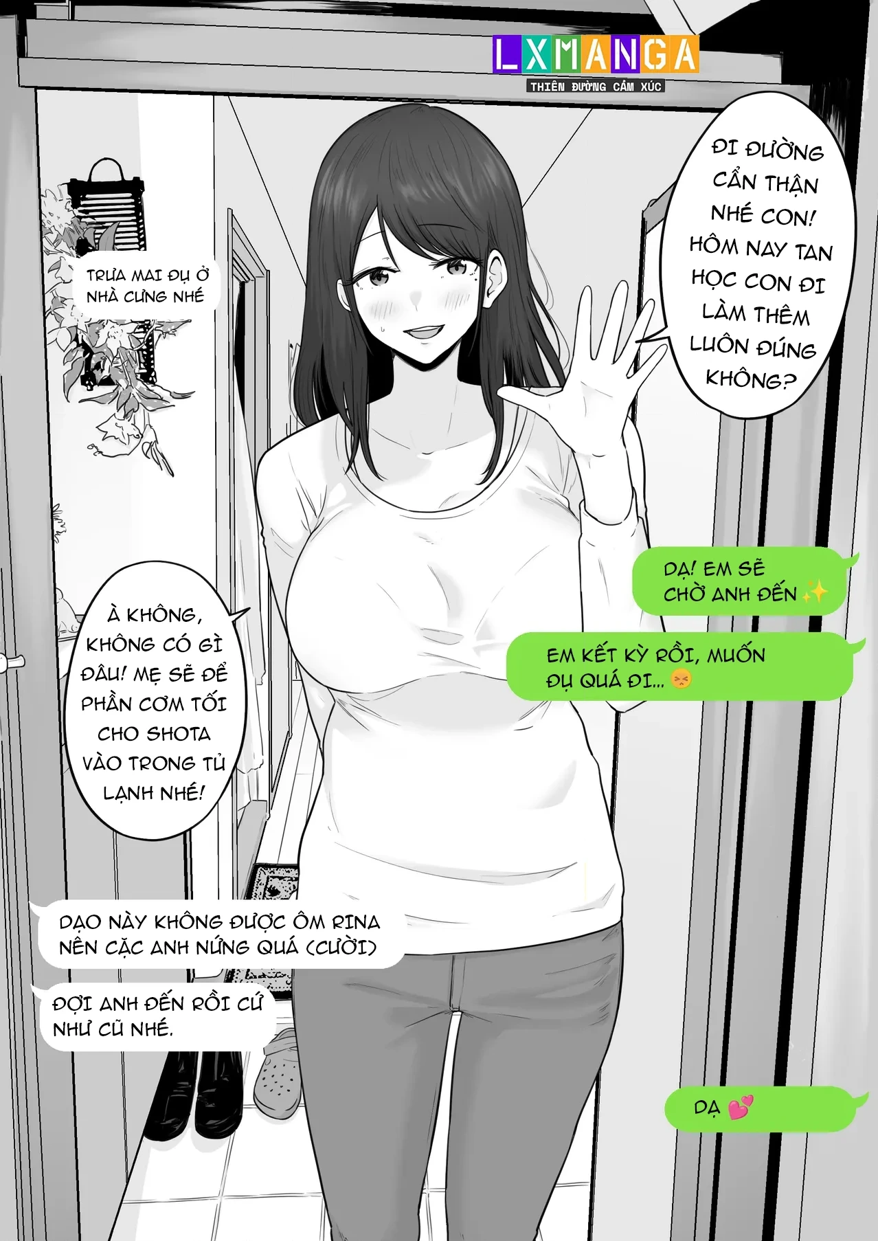 HentaiVN.net - Ảnh 26 - Houkai Kazoku - Hahaoya ga Yakuza to no Sex ni Hamatta Hanashi - Chapter 2