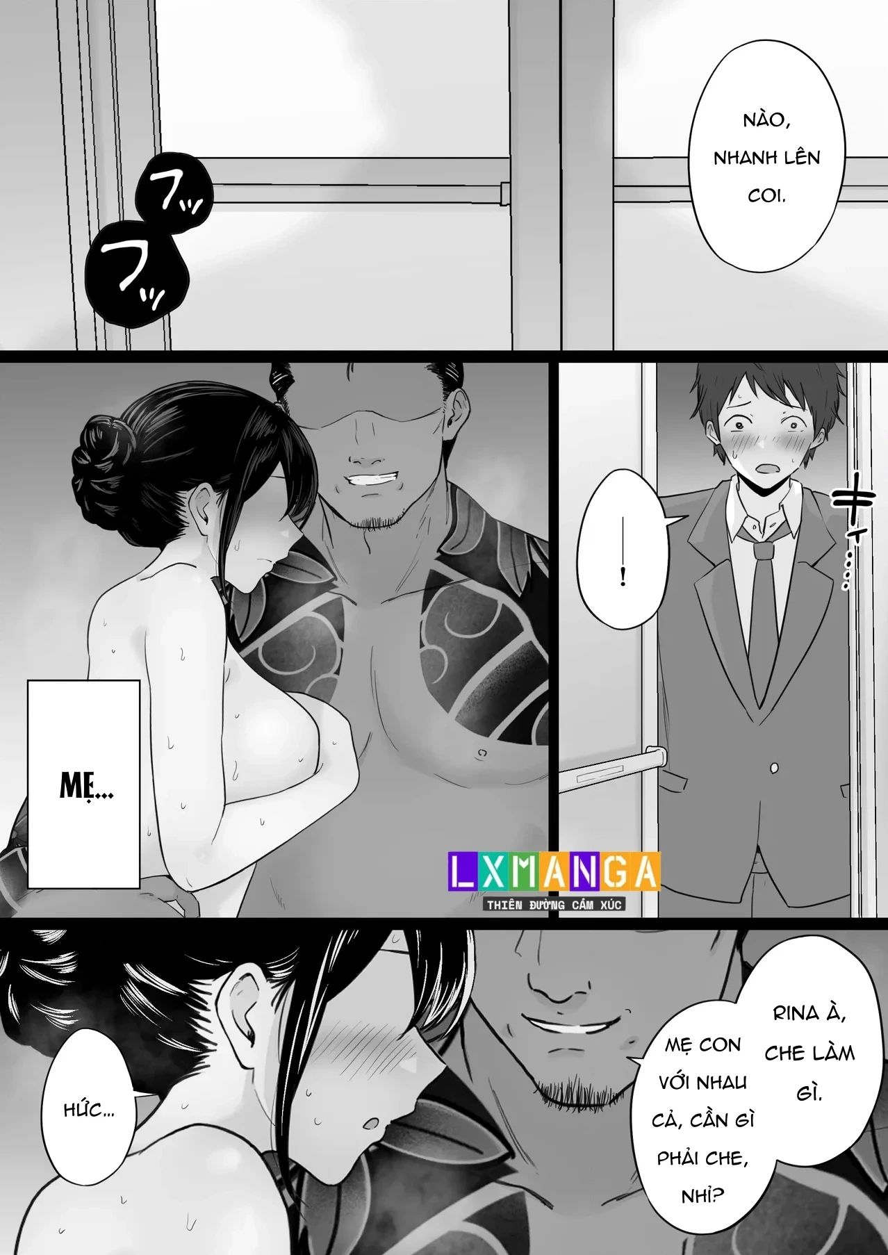 HentaiVN.net - Ảnh 42 - Houkai Kazoku - Hahaoya ga Yakuza to no Sex ni Hamatta Hanashi - Chapter 2
