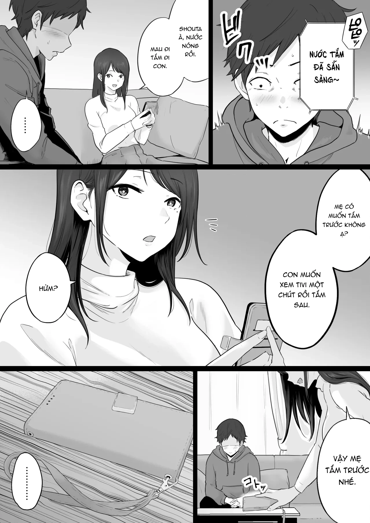 HentaiVN.net - Ảnh 4 - Houkai Kazoku - Hahaoya ga Yakuza to no Sex ni Hamatta Hanashi - Chapter 2