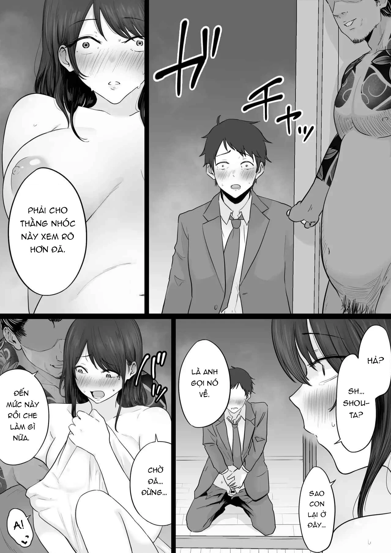 HentaiVN.net - Ảnh 59 - Houkai Kazoku - Hahaoya ga Yakuza to no Sex ni Hamatta Hanashi - Chapter 2