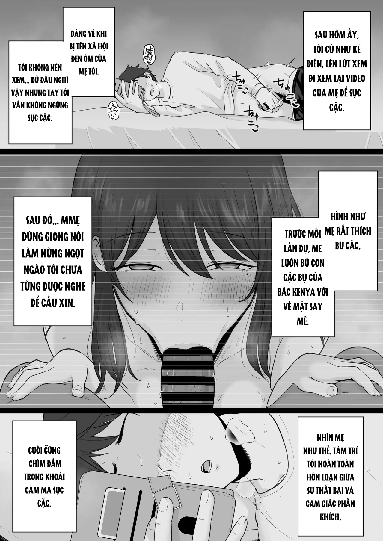 HentaiVN.net - Ảnh 7 - Houkai Kazoku - Hahaoya ga Yakuza to no Sex ni Hamatta Hanashi - Chapter 2