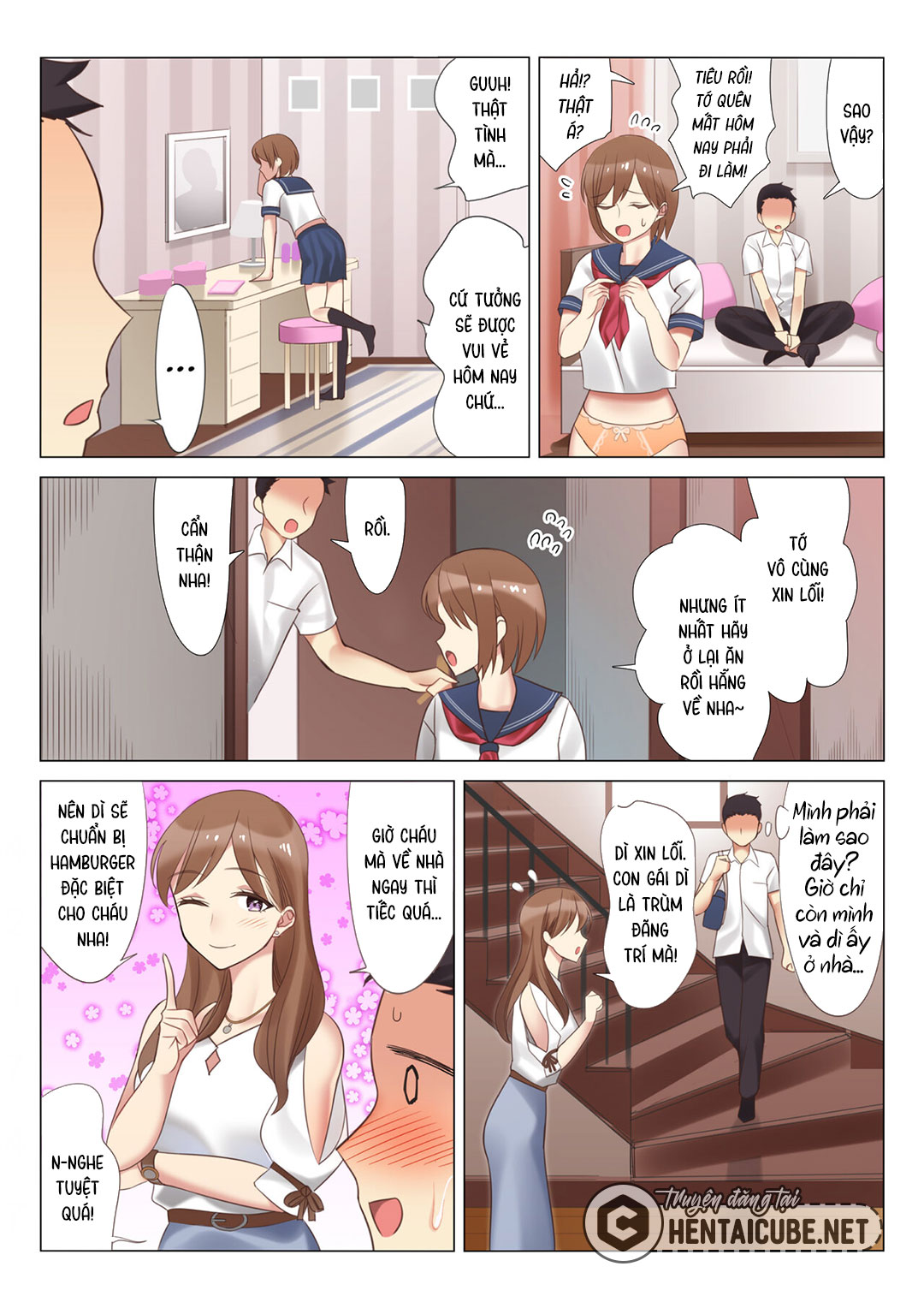 HentaiVN.net - Ảnh 6 - Boku to Kanojo no Okaa-san - Chương 1