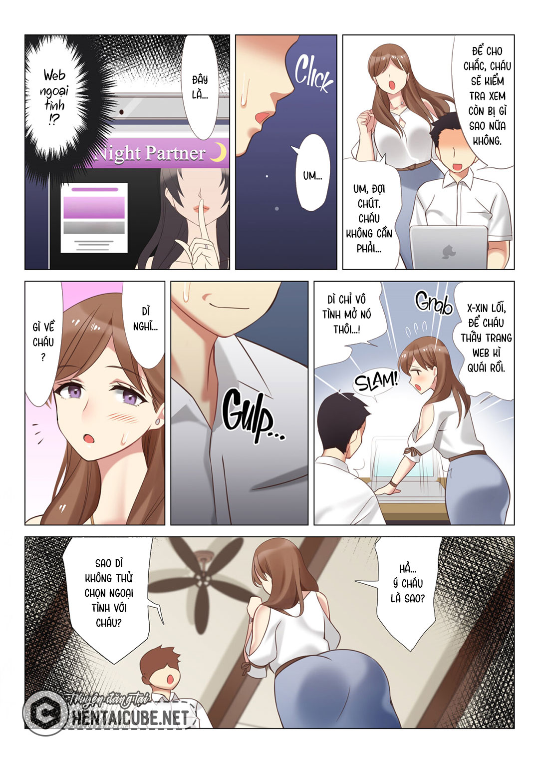 HentaiVN.net - Ảnh 9 - Boku to Kanojo no Okaa-san - Chương 1