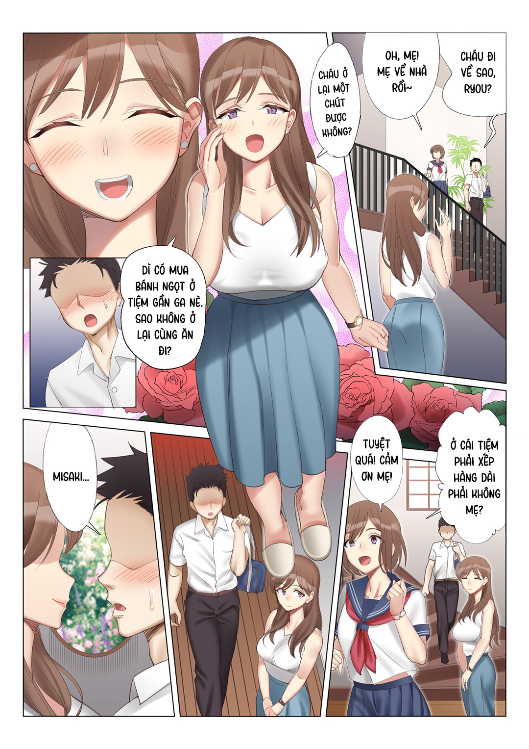 HentaiVN.net - Ảnh 9 - Boku to Kanojo no Okaa-san - Chương 2