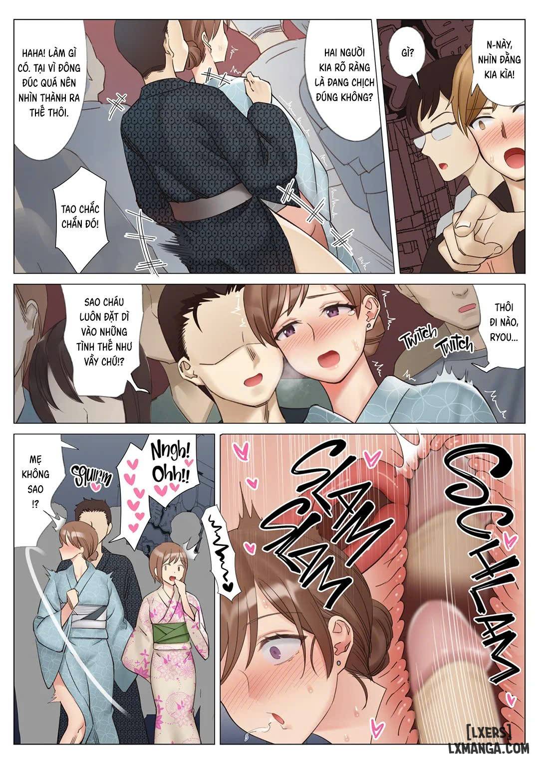 HentaiVN.net - Ảnh 34 - Boku to Kanojo no Okaa-san - Chương 4