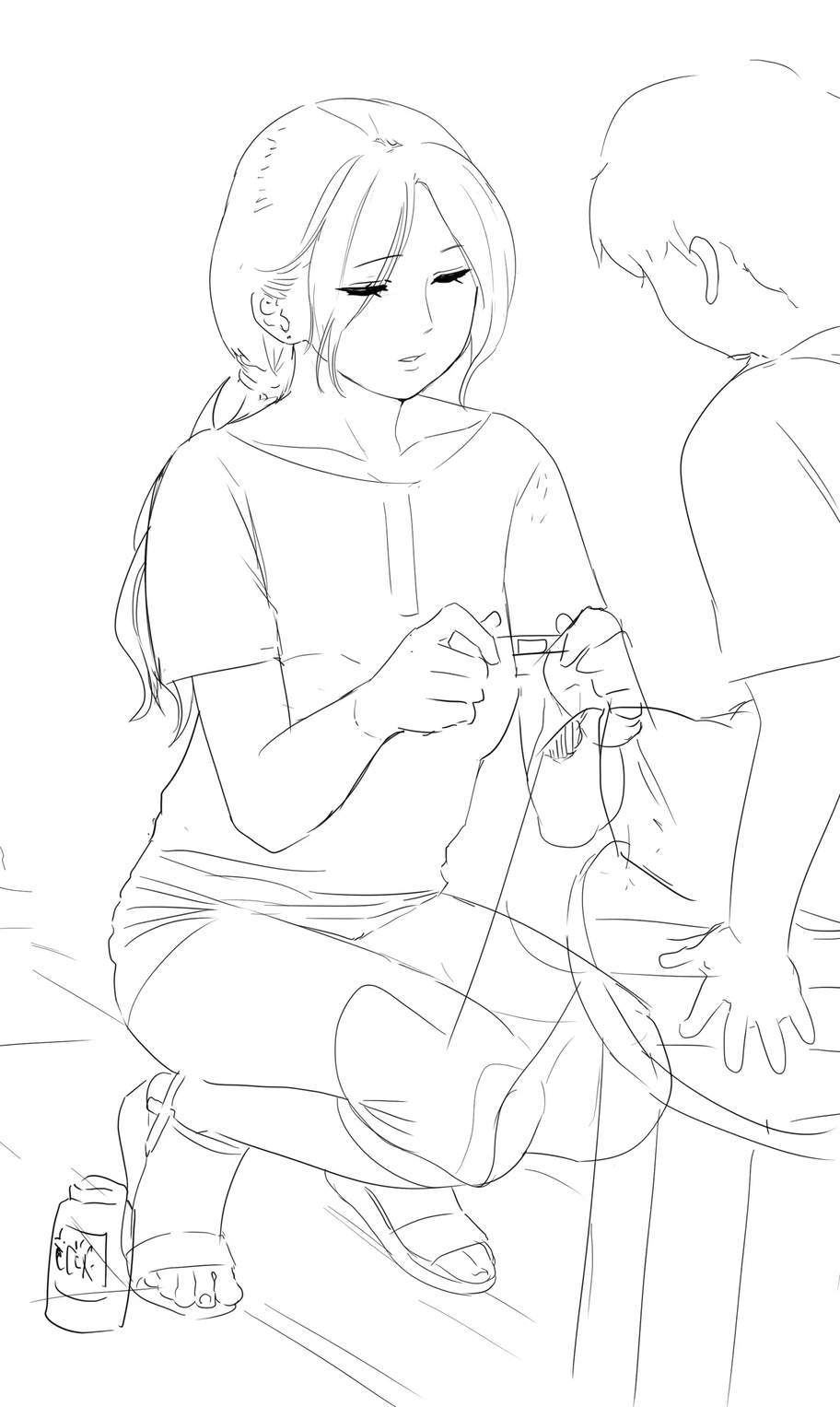 HentaiVN.net - Ảnh 5 - ╉ヅ20┷┇g┫__人妻和小孩 - Bonus