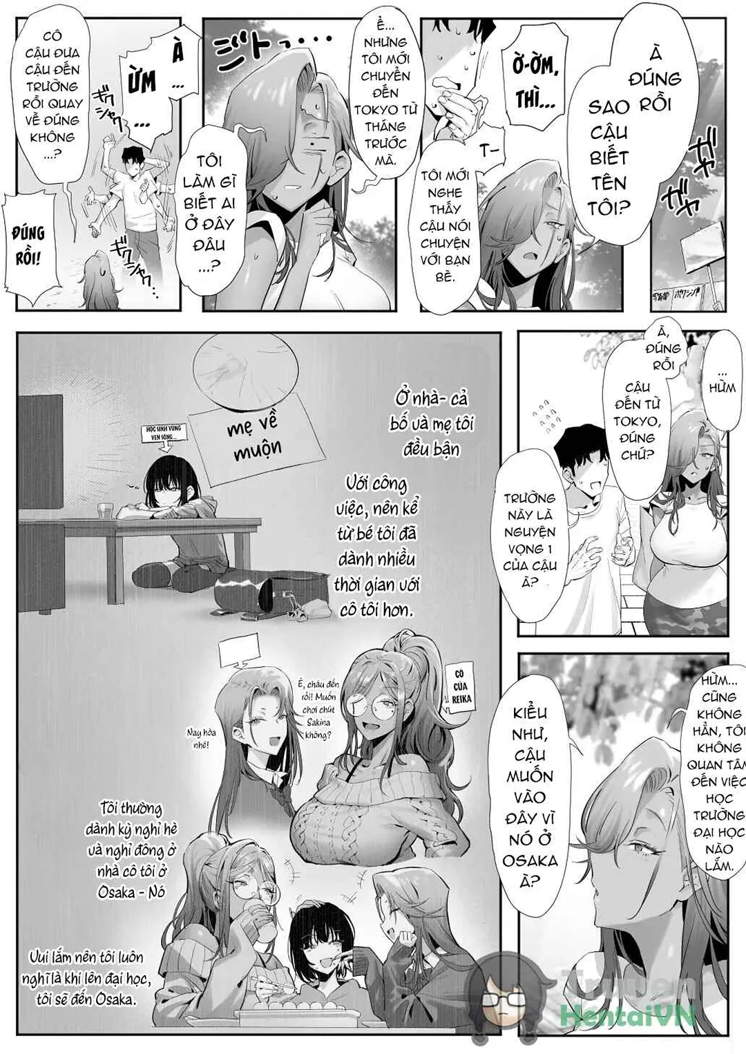 HentaiVN.net - Ảnh 10 - Ngoại tình với sếp nữ tóc vàng nóng bỏng! - Chap 5