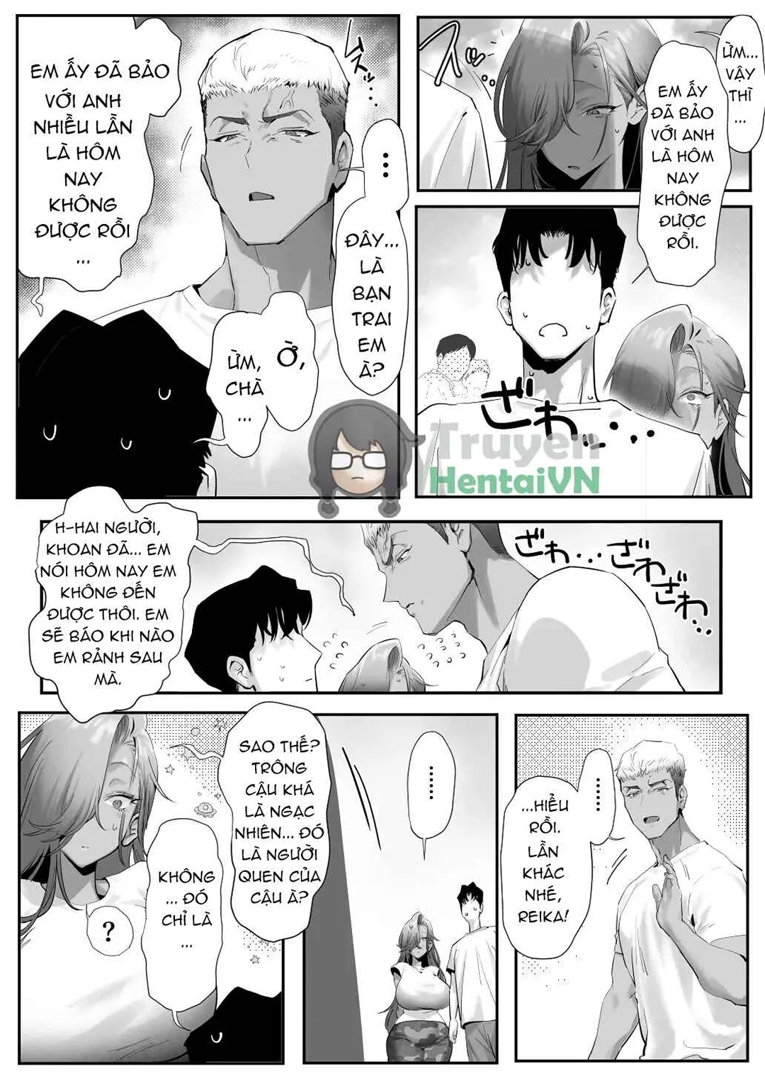 HentaiVN.net - Ảnh 30 - Ngoại tình với sếp nữ tóc vàng nóng bỏng! - Chap 5