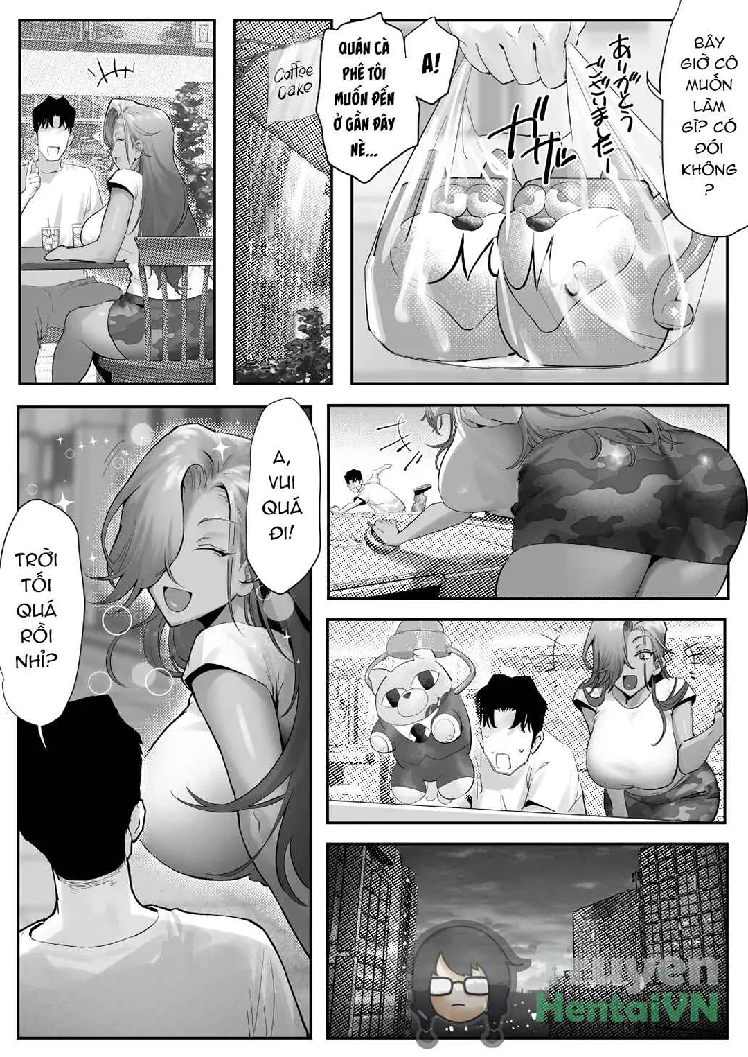 HentaiVN.net - Ảnh 36 - Ngoại tình với sếp nữ tóc vàng nóng bỏng! - Chap 5