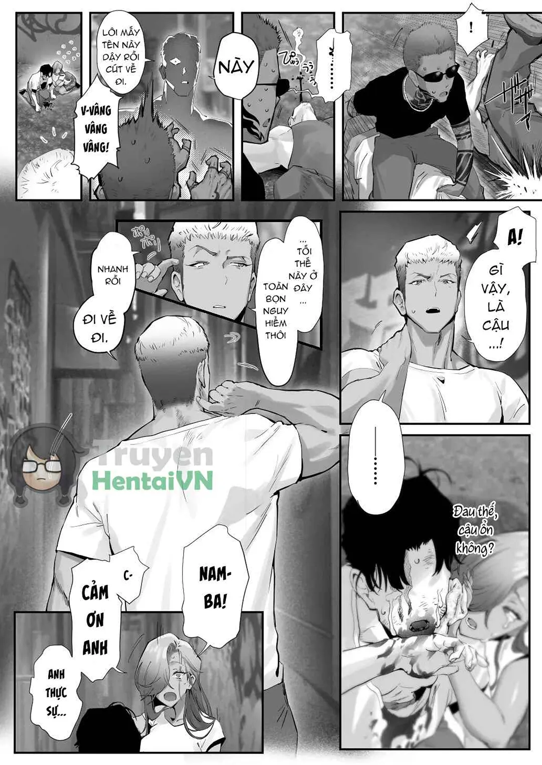 HentaiVN.net - Ảnh 44 - Ngoại tình với sếp nữ tóc vàng nóng bỏng! - Chap 5