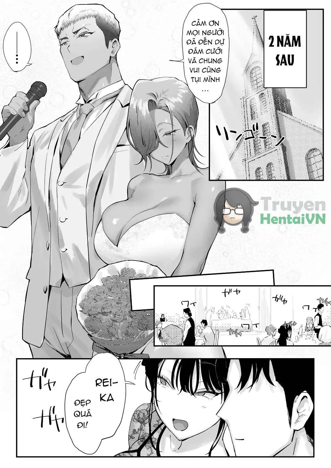 HentaiVN.net - Ảnh 49 - Ngoại tình với sếp nữ tóc vàng nóng bỏng! - Chap 5