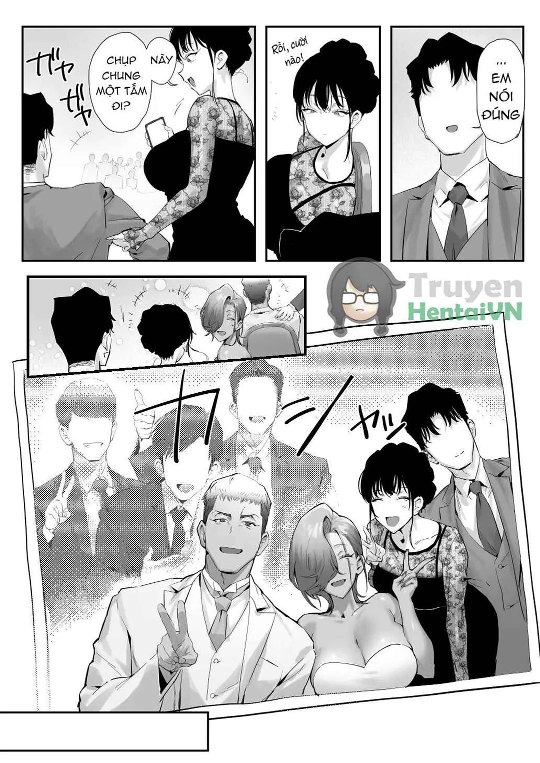 HentaiVN.net - Ảnh 50 - Ngoại tình với sếp nữ tóc vàng nóng bỏng! - Chap 5