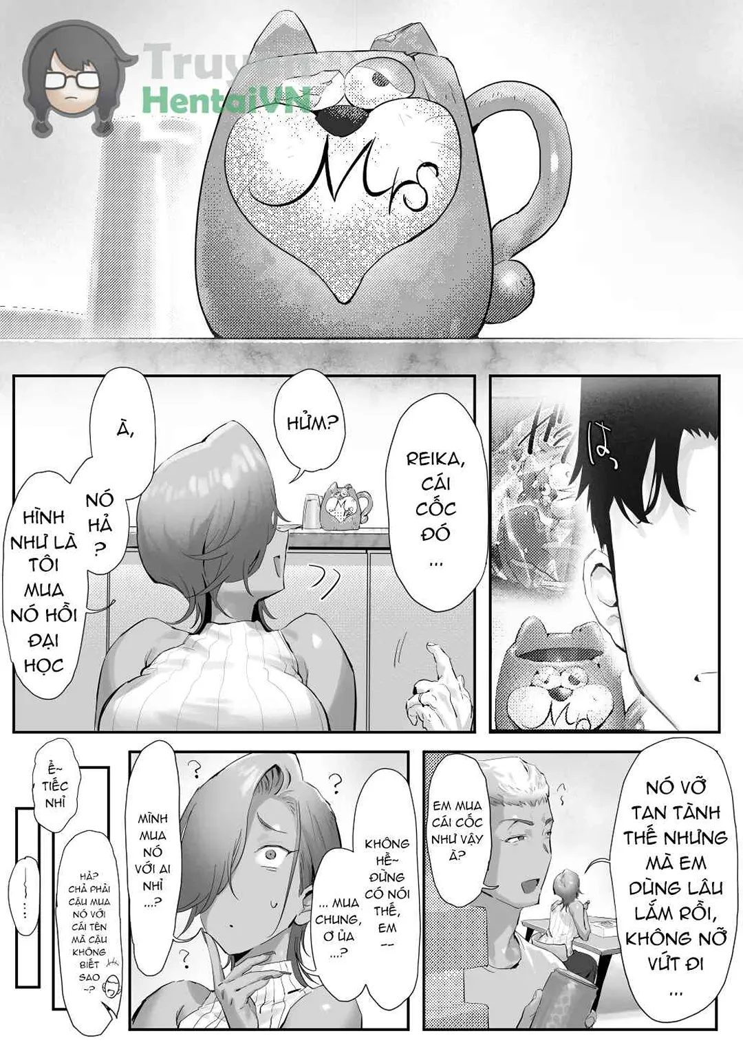 HentaiVN.net - Ảnh 52 - Ngoại tình với sếp nữ tóc vàng nóng bỏng! - Chap 5