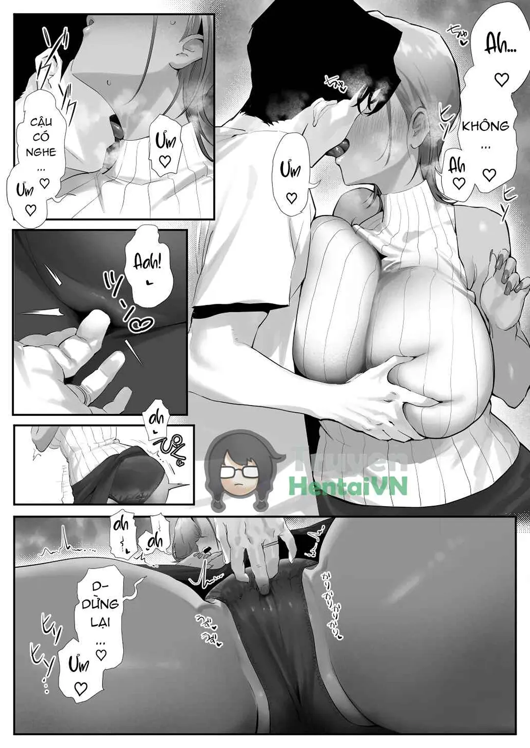 HentaiVN.net - Ảnh 58 - Ngoại tình với sếp nữ tóc vàng nóng bỏng! - Chap 5