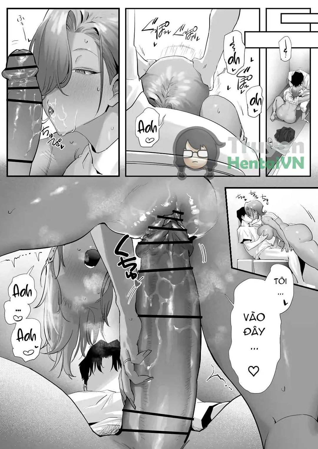 HentaiVN.net - Ảnh 67 - Ngoại tình với sếp nữ tóc vàng nóng bỏng! - Chap 5