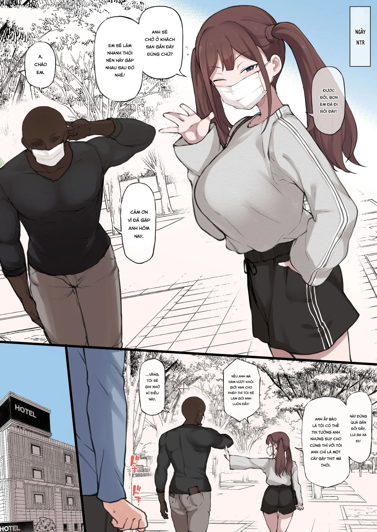 HentaiVN.net - Ảnh 3 - Twintail Girl Netorase Omake Black - Chap 1