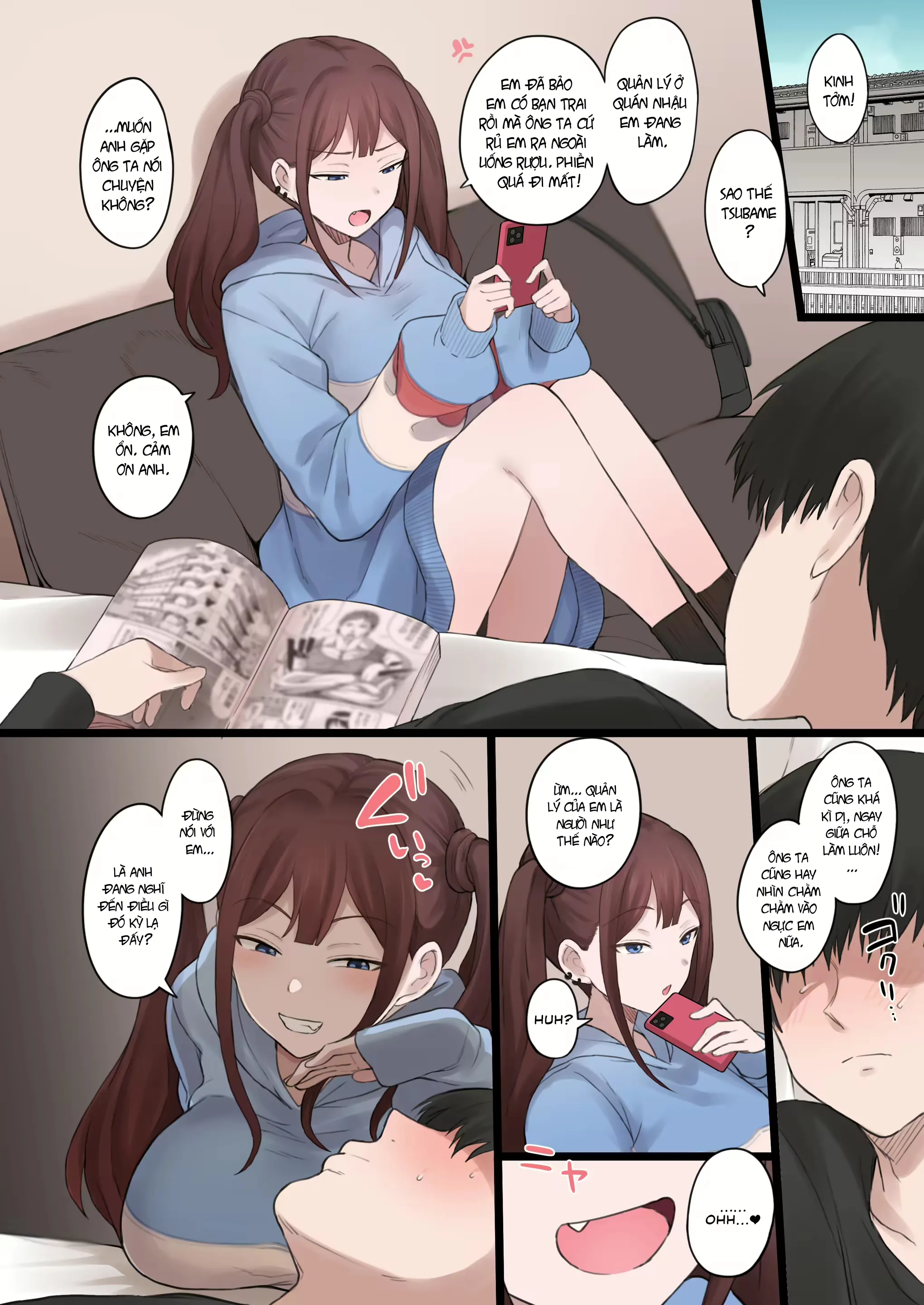HentaiVN.net - Ảnh 3 - Twintail Girl Netorase Omake Black - Chap 2